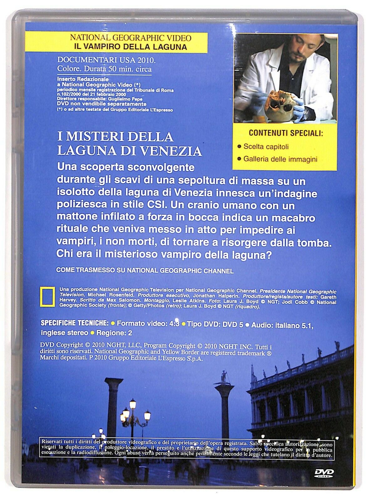 EBOND Il Vampiro Della Laguna - National Geographic Vol.89 DVD D573655