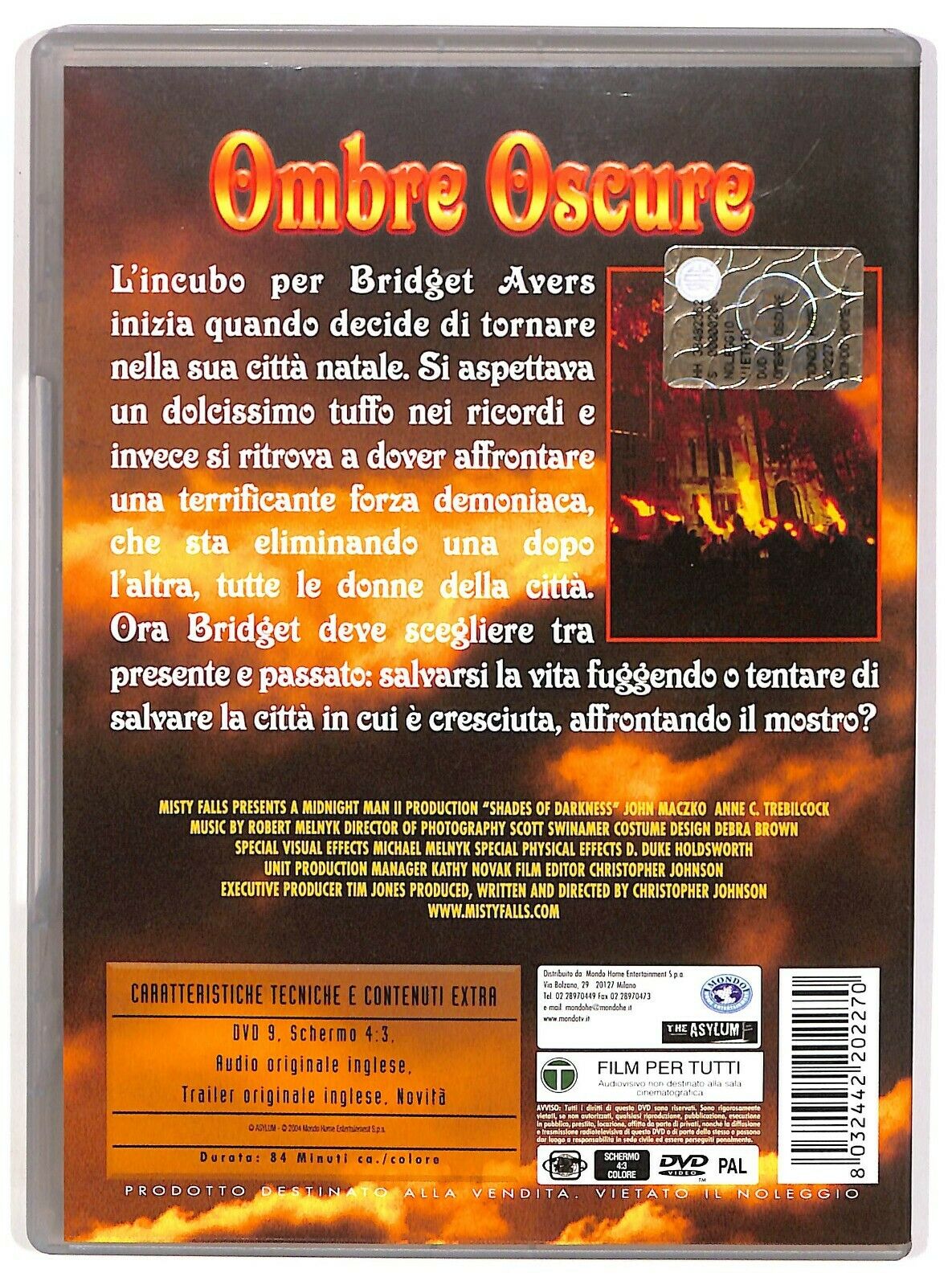 EBOND Ombre Oscure DVD D573959