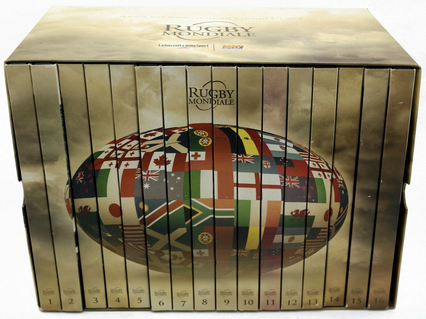 EBOND Rugby Mondiale - Collezione Completa 16 DVD - Editoriale DVD D574001