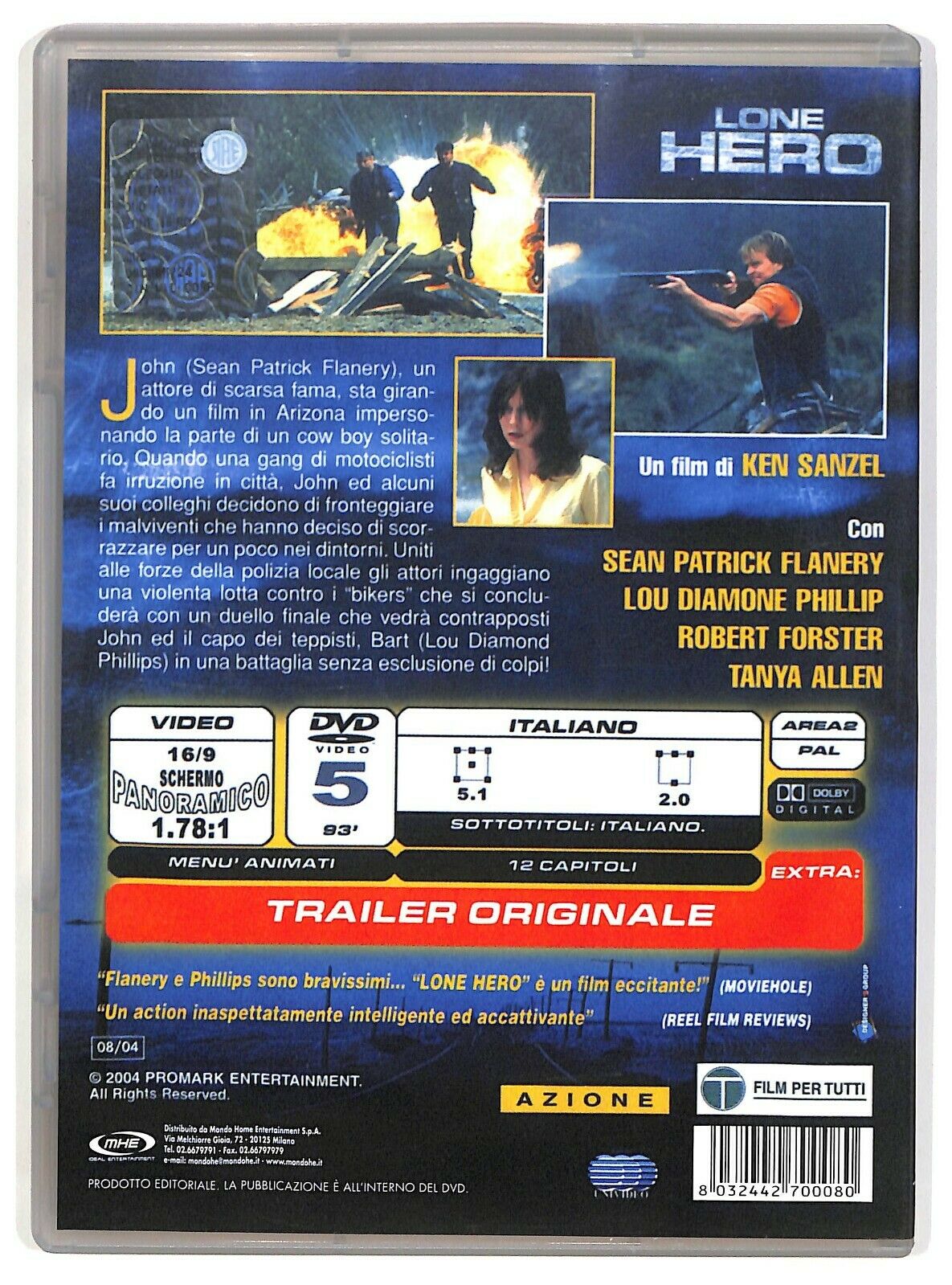 EBOND Lone Hero Di Ken Sanzel DVD D574101