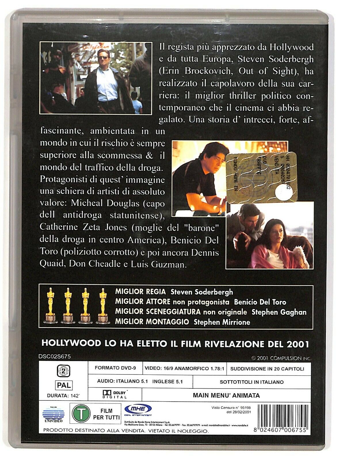 EBOND  Traffic Con Michael Douglas, Dennis Quaid DVD D574122