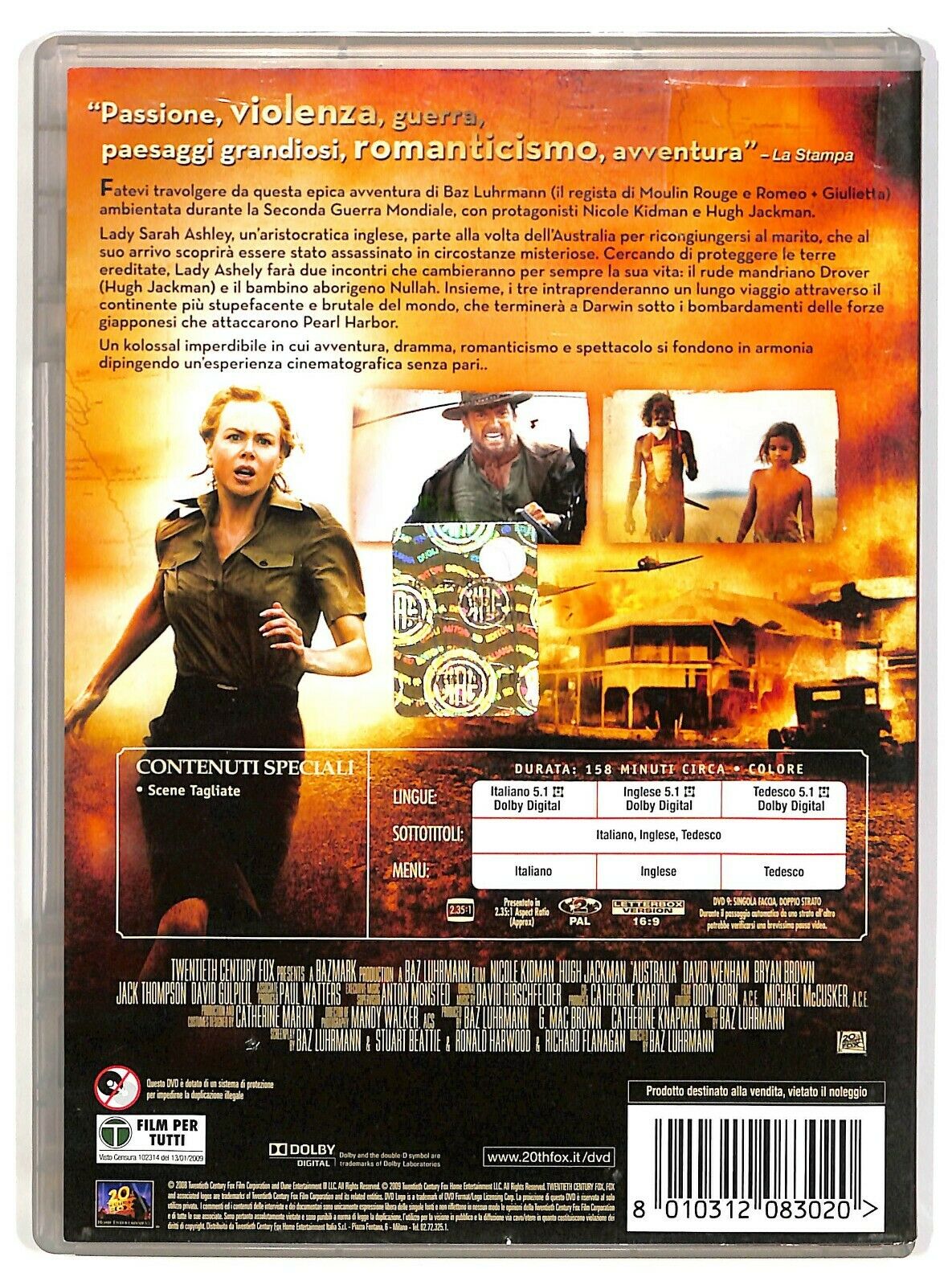 EBOND Australia Con Hugh Jackman, Nicole Kidman DVD D574132