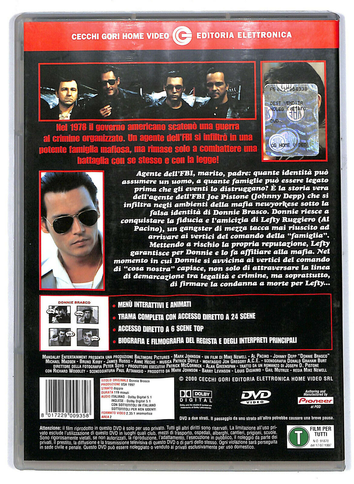 EBOND Donnie Brasco DVD D574213