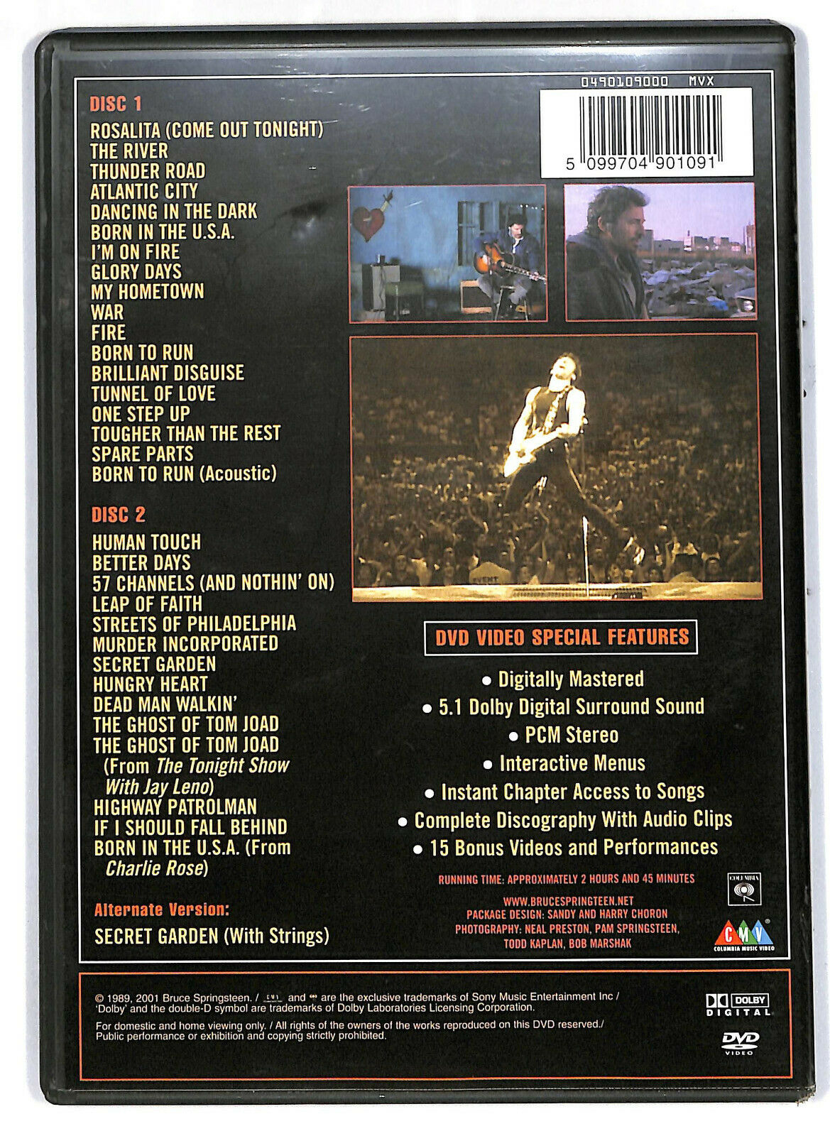 EBOND The Complete Video Anthology 1978-2000  DVD D574263