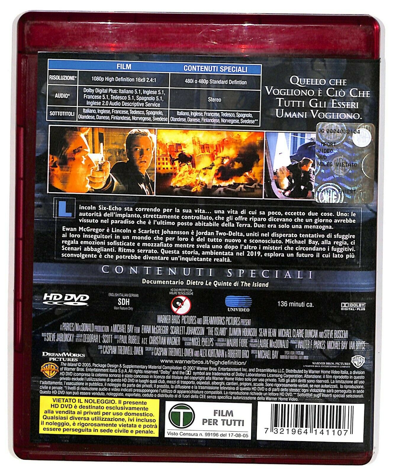EBOND The Island Hd DVD D574317