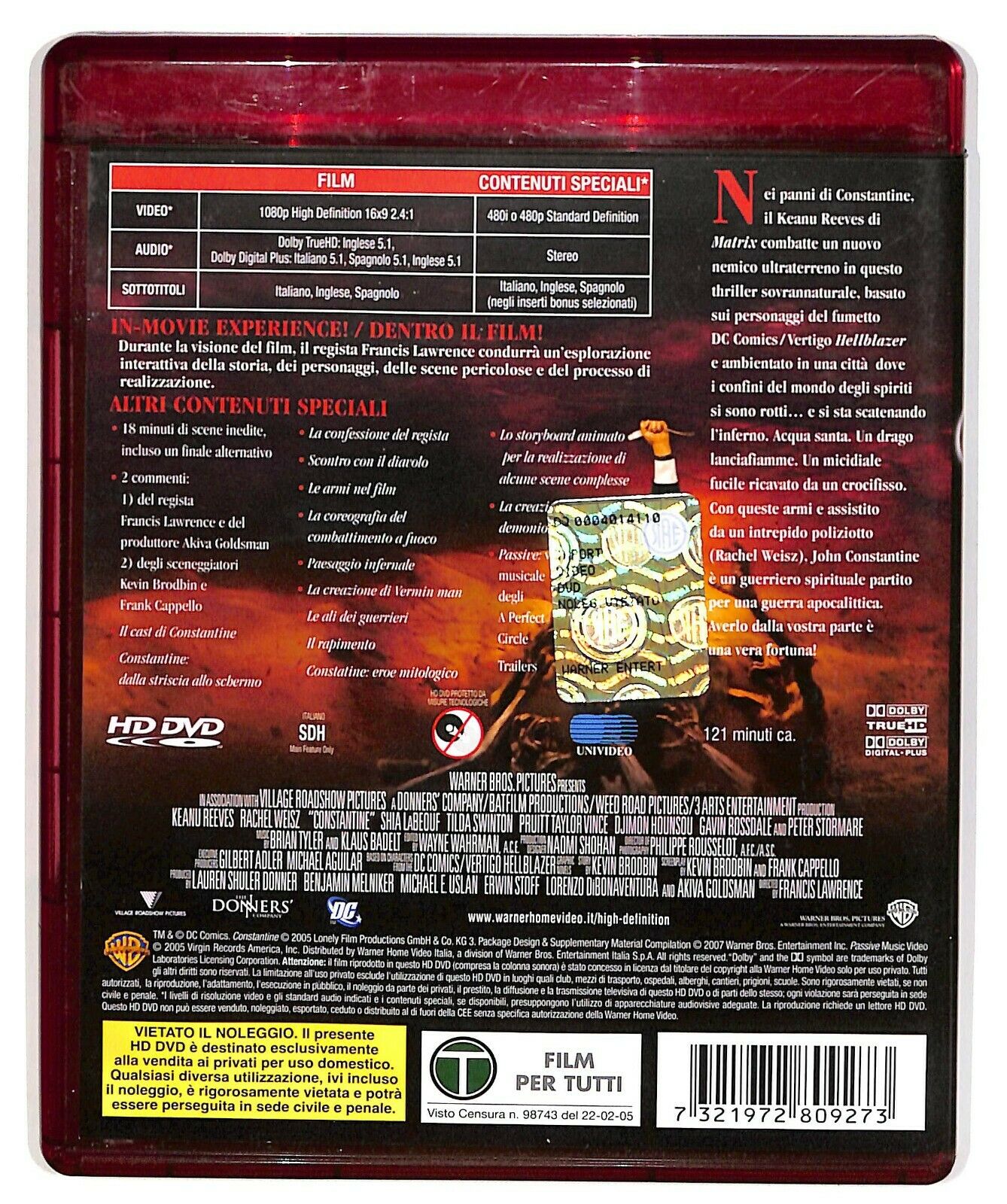 EBOND  Constantine (hd DVD) D574325