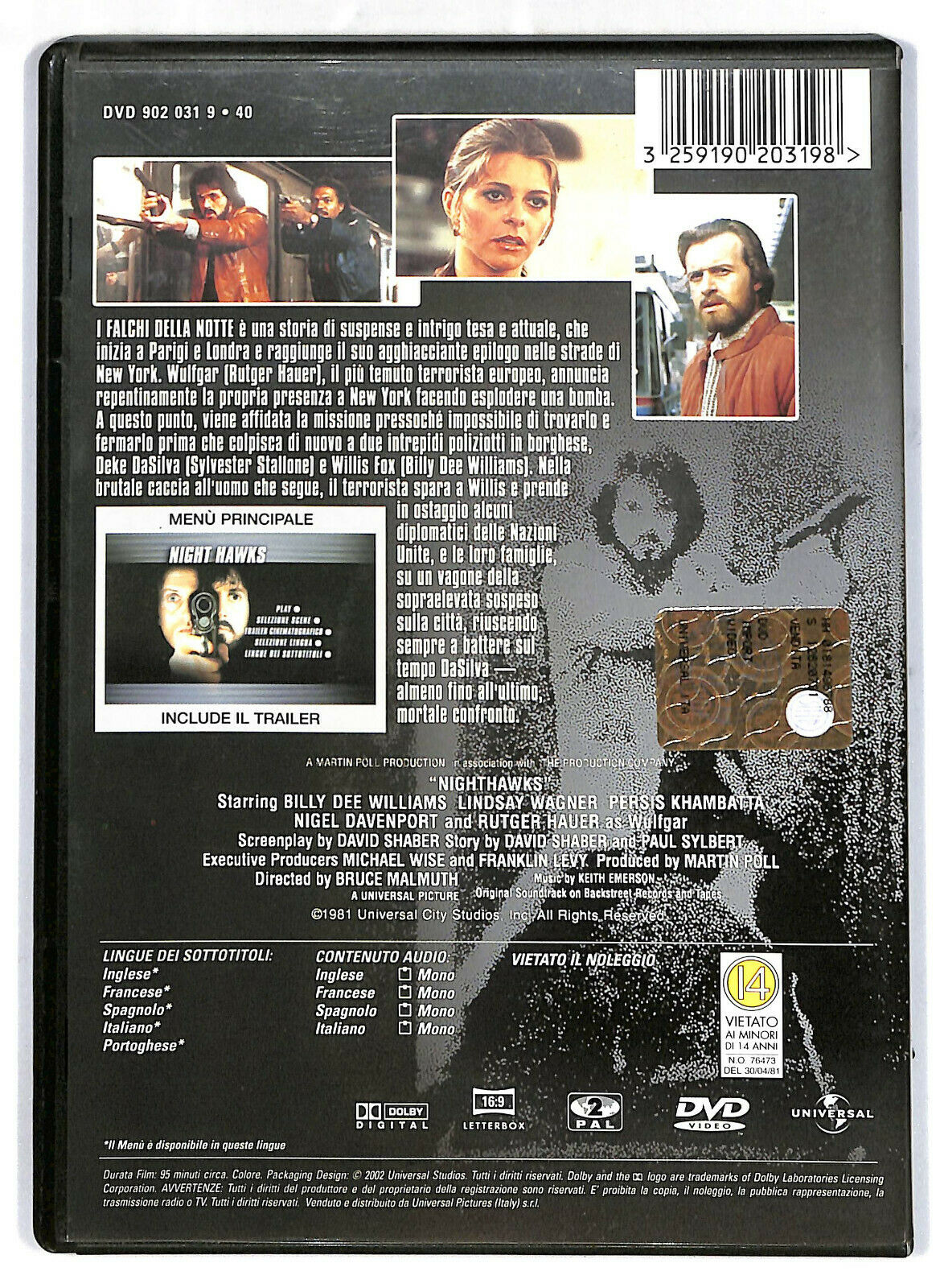 EBOND  I Falchi Della Notte DVD D574406