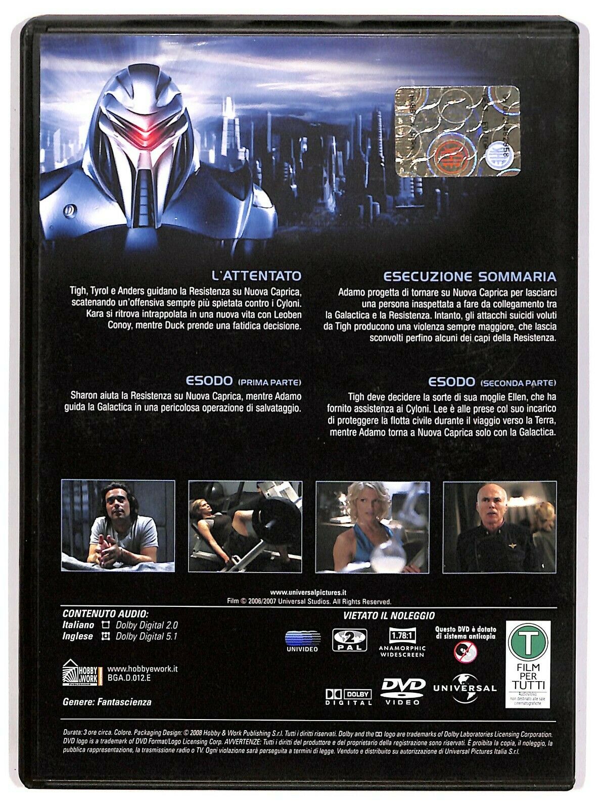 EBOND  Battlestar Galactica Stagione 3 Vol. 12 Eps. 01-02-03-04 DVD D574505