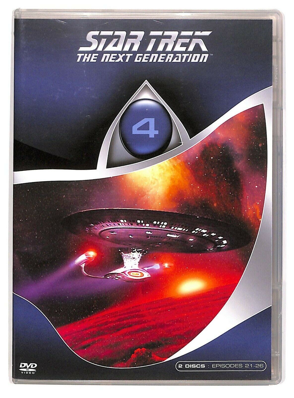 EBOND Star Trek The Next Generation Vol.4 Disco 6-7 Stag.1 Eps 21-26 DVD D574528
