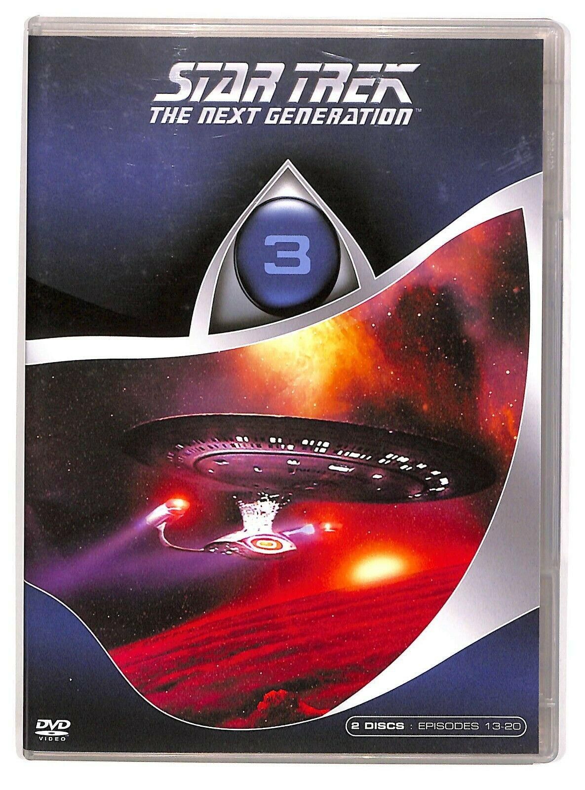 EBOND Star Trek The Next Generation Vol.3 Disco 4-5 Stag.1 Eps 13-20 DVD D574529