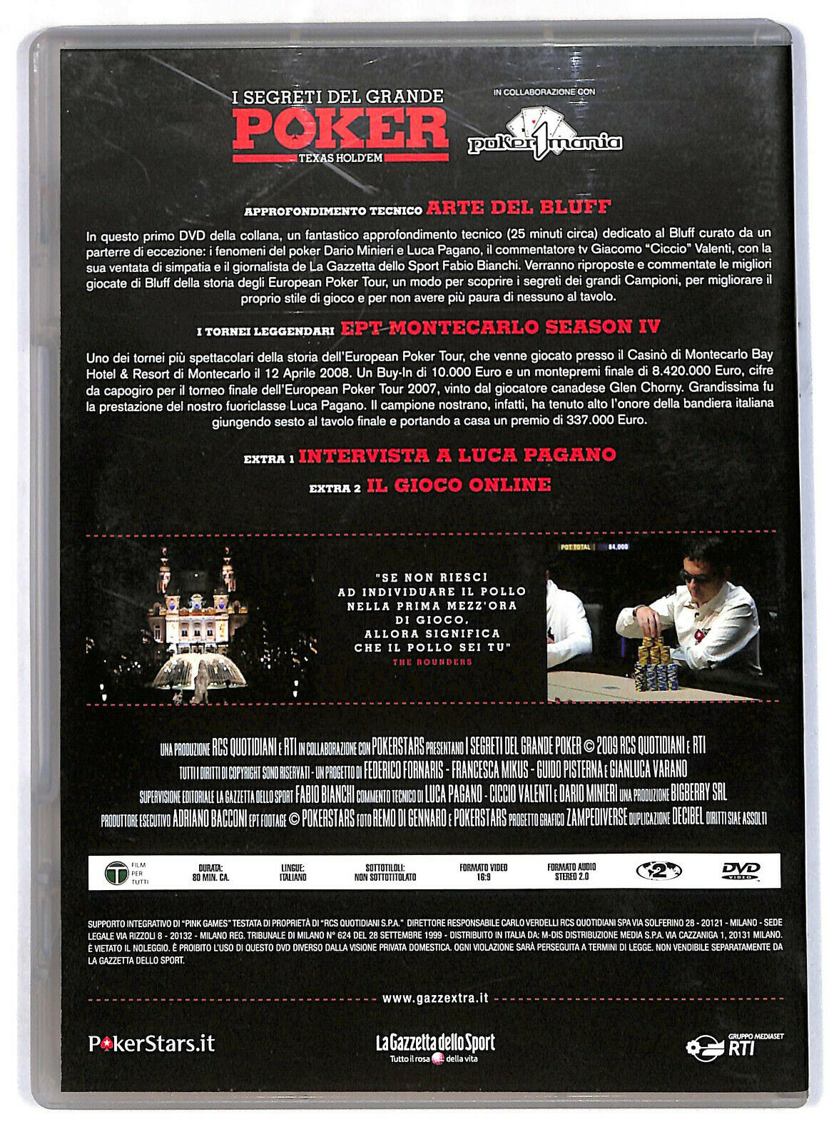 EBOND  i Segreti Del Grande Poker - Il Gioco Aggressivo Vol 1 DVD D574662