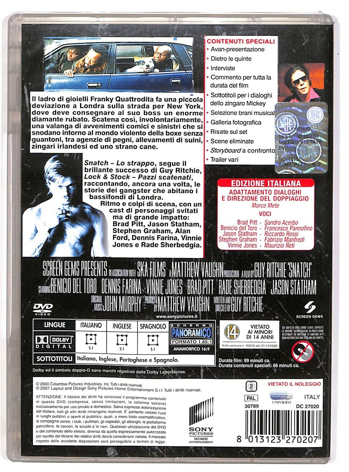 EBOND  Snatch - Lo Strappo DVD D574821