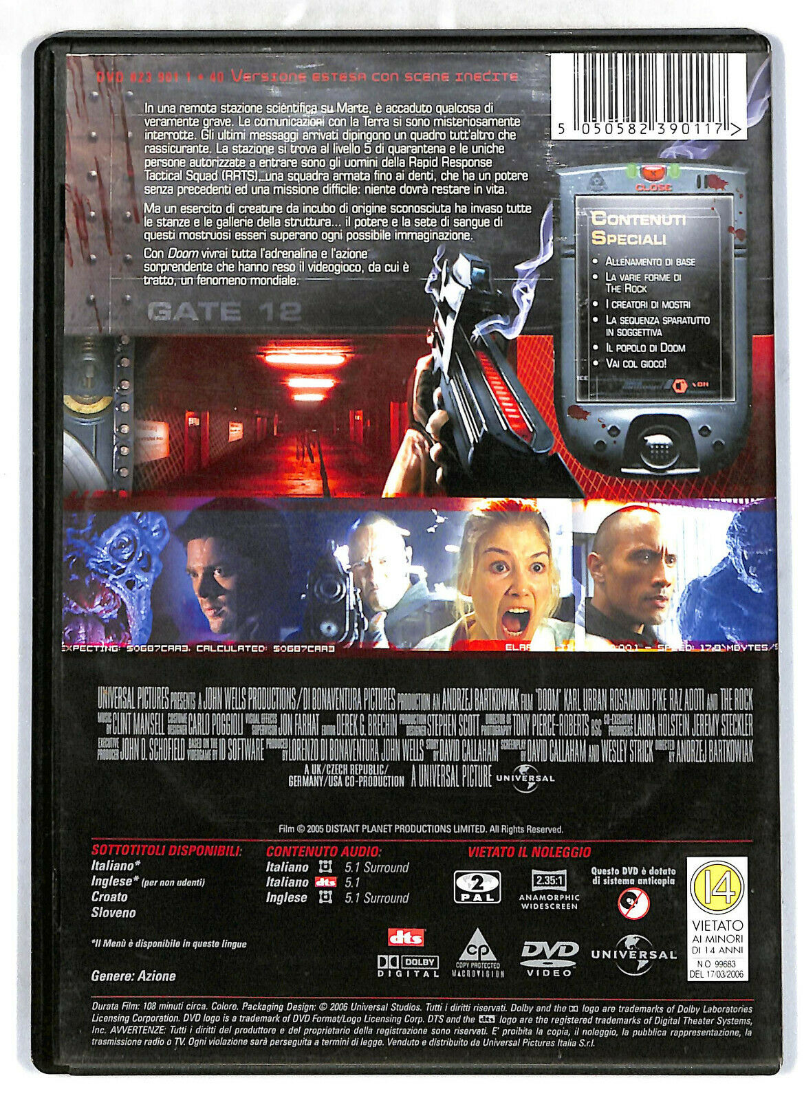 EBOND Doom. Nessuno Uscira Vivo DVD D575224