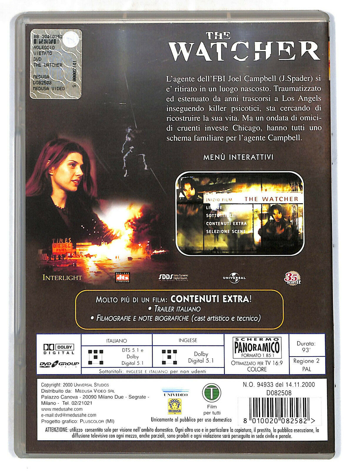 EBOND  The Watcher DVD D575248