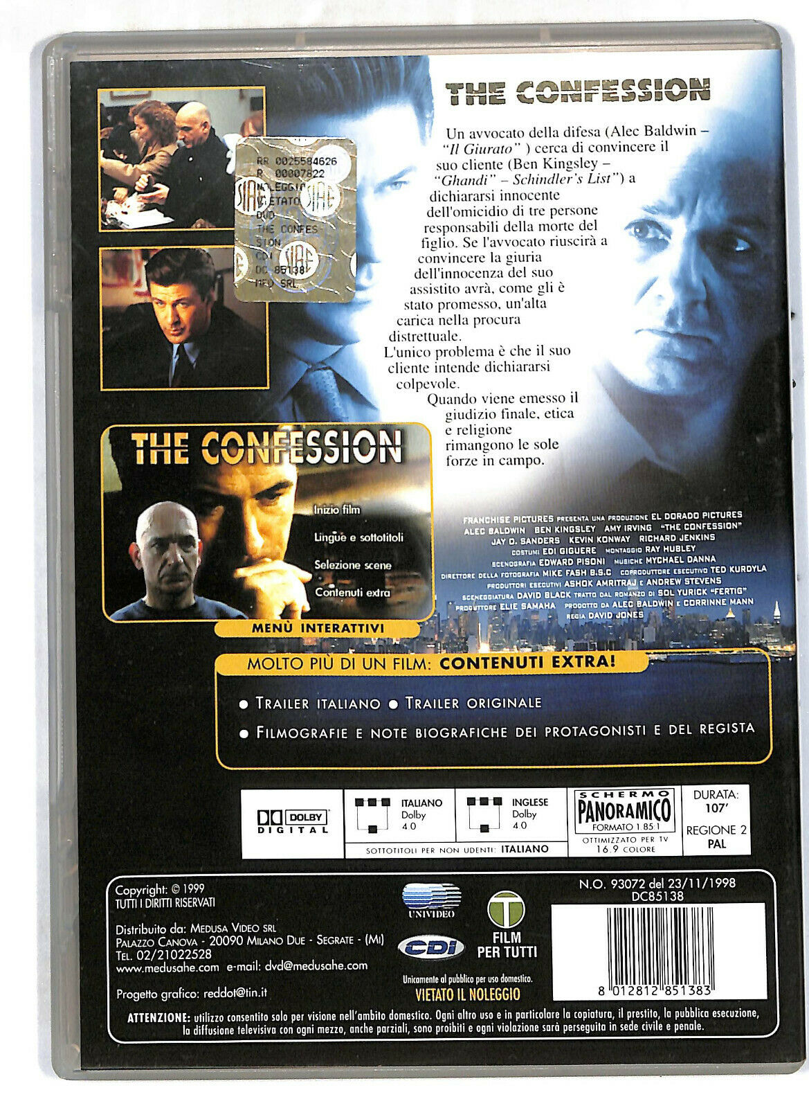 EBOND The Confession DVD D575256