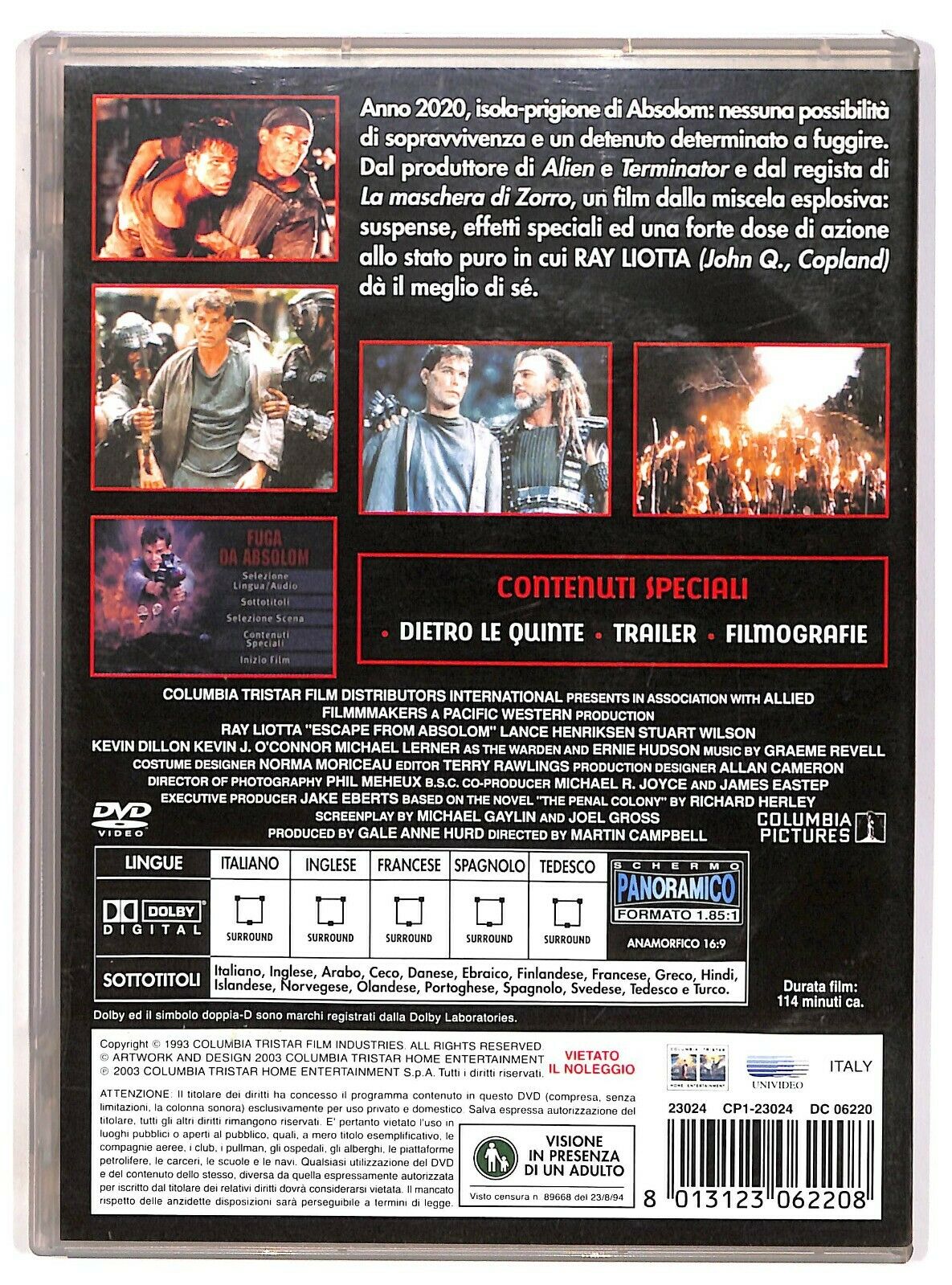 EBOND Fuga Da Absolom Con Ray Liotta DVD D575730