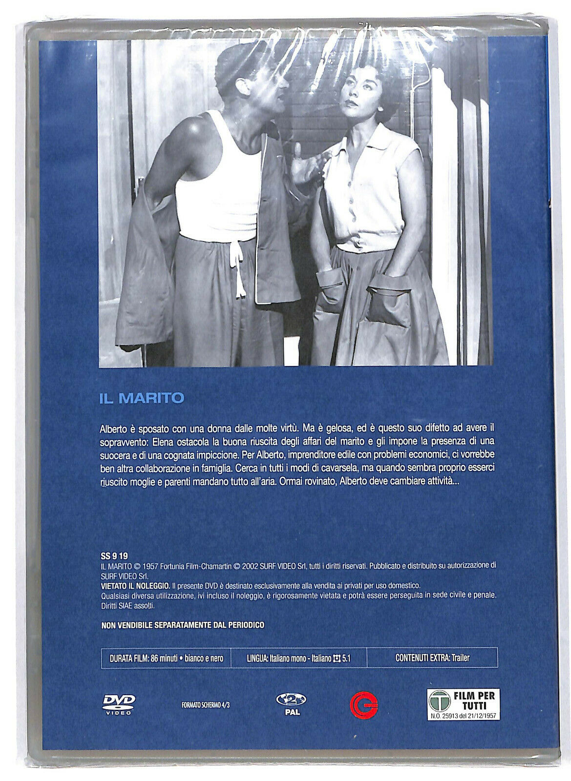 EBOND  Il Marito  DVD  Editoriale D576514