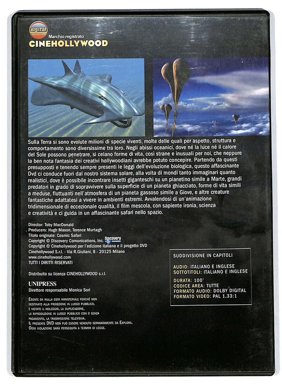 EBOND Le Strane Creature Dello Spazio  DVD D576705