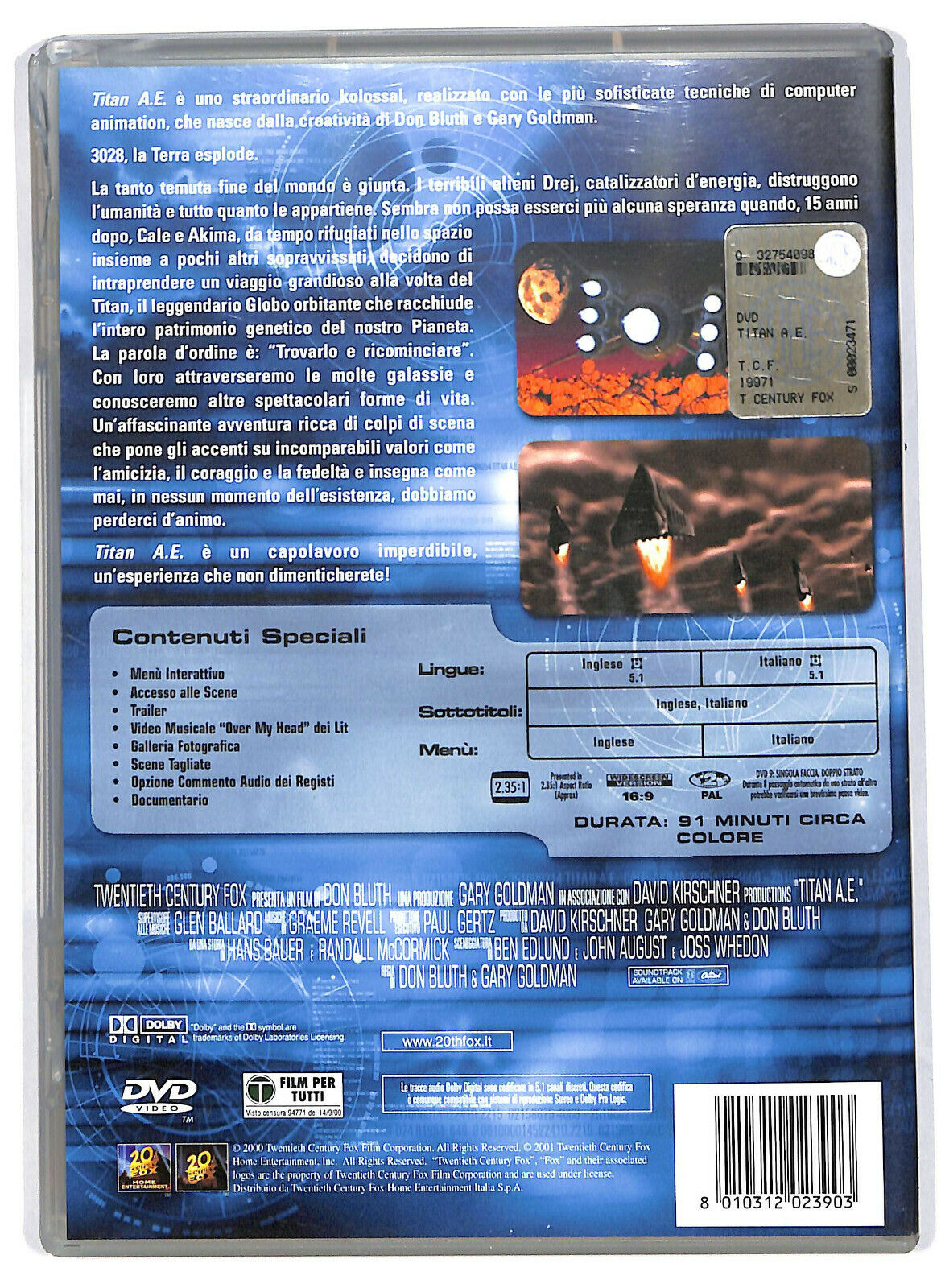 EBOND  Titan A.e DVD D576730