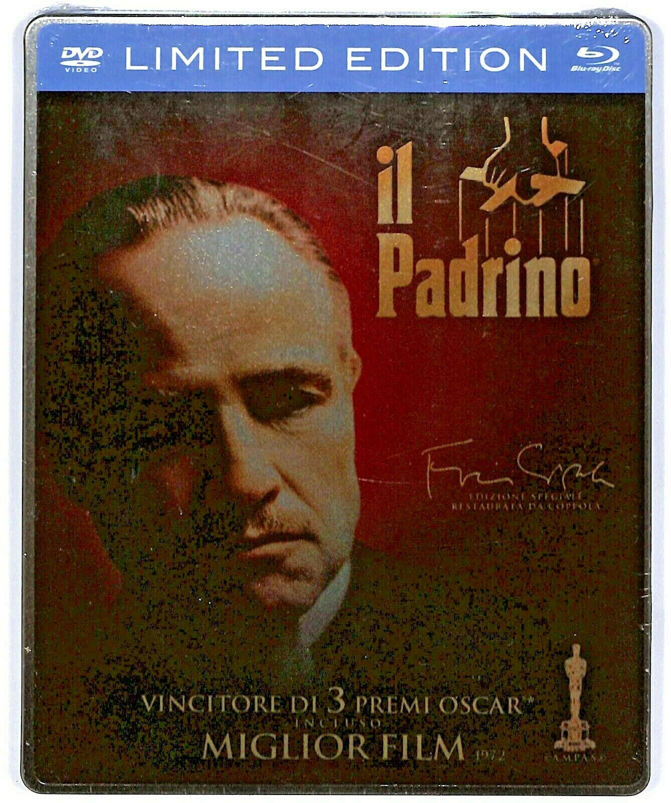 EBOND Il Padrino Limited Edition (dvd + BLURAY) Steelbox BLURAY D576845