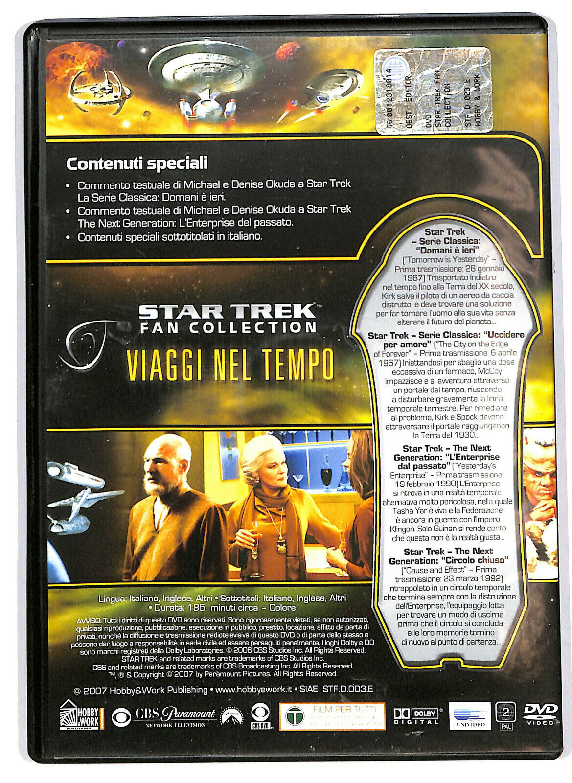 EBOND Star Trek Viaggi Nel Tempo  Vol. 1 DVD  Editoriale D576909