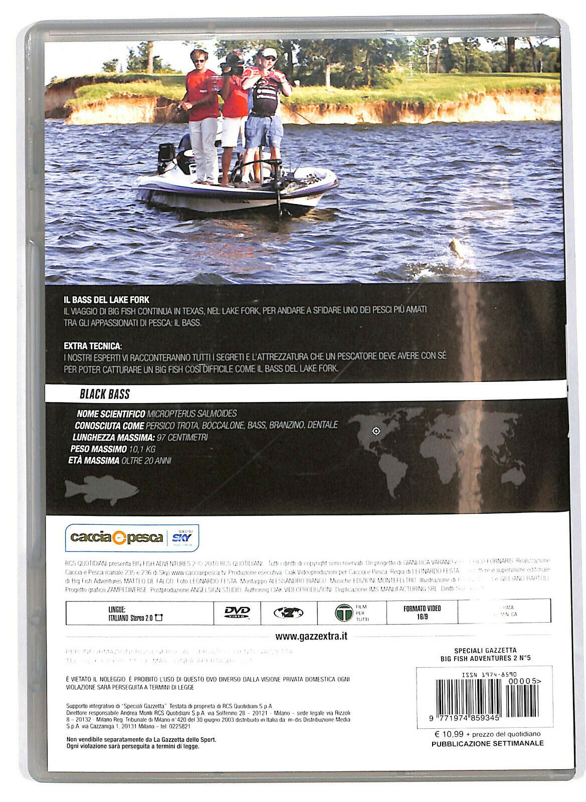 EBOND Big Fish Adventures 2 - Il Bass Del Lake Fork Vol5  DVD D576912