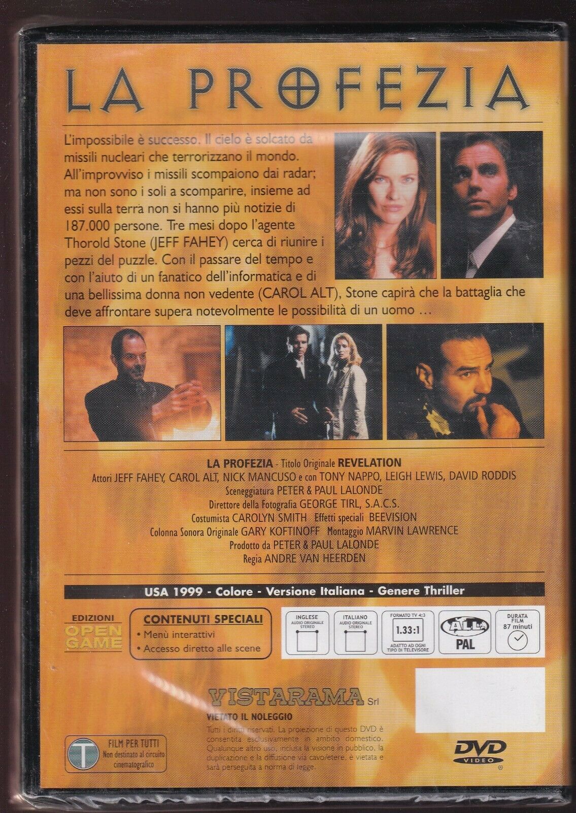 EBOND La Profezia - Revelation DVD Editoriale D577002