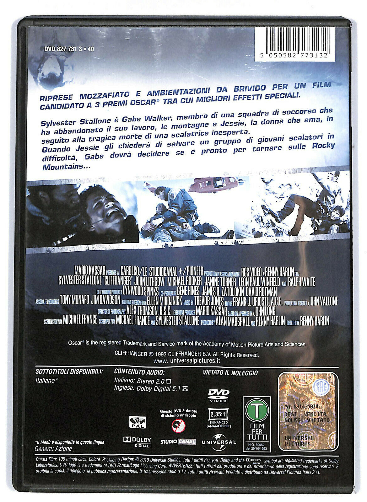 EBOND   Cliffhanger DVD D577158