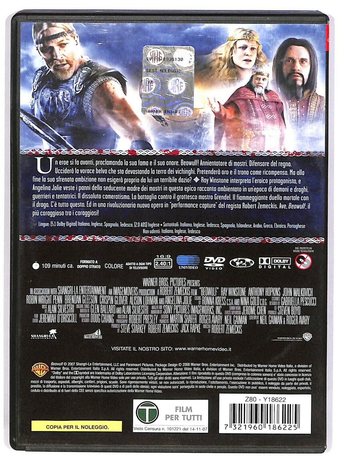 EBOND La Leggenda Di Beowulf  DVD Ex Noleggio D577319