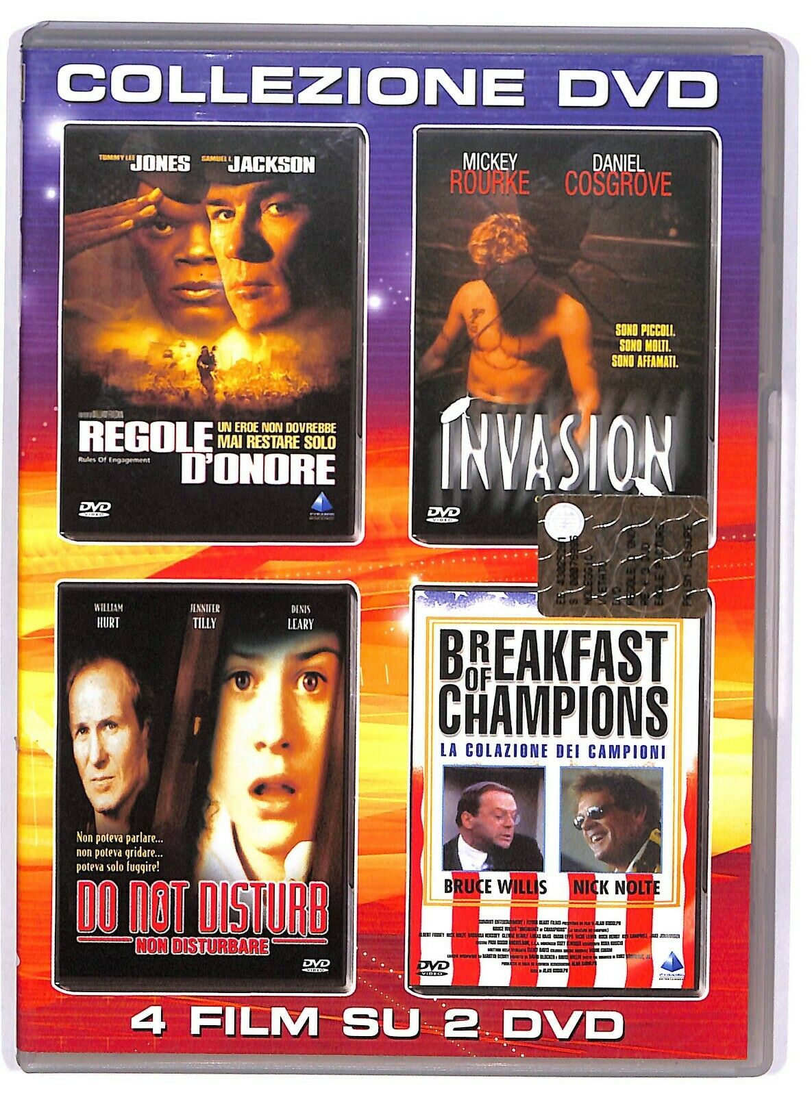 EBOND Regole D'onore, Invasion, Do Not Distrurb 4 Film Su 2 DVD  DVD D577502