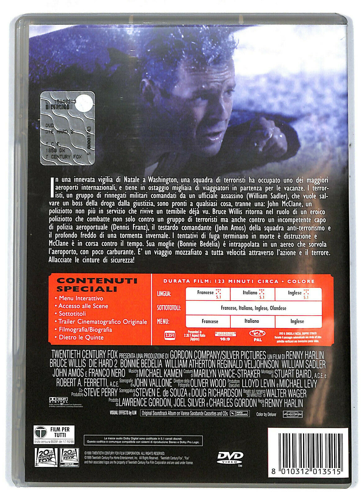 EBOND  Die Hard 2 - 58 Minuti Per Morire  DVD D577748