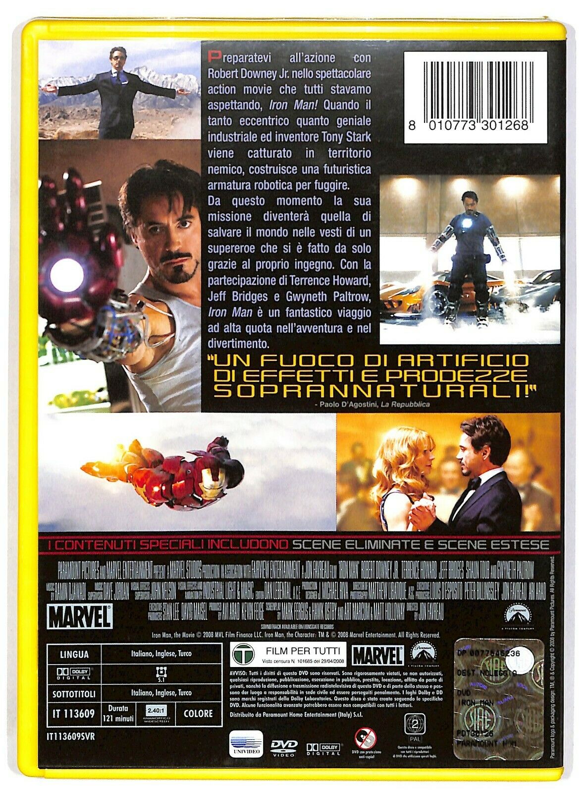 EBOND  Iron Man  DVD D577805