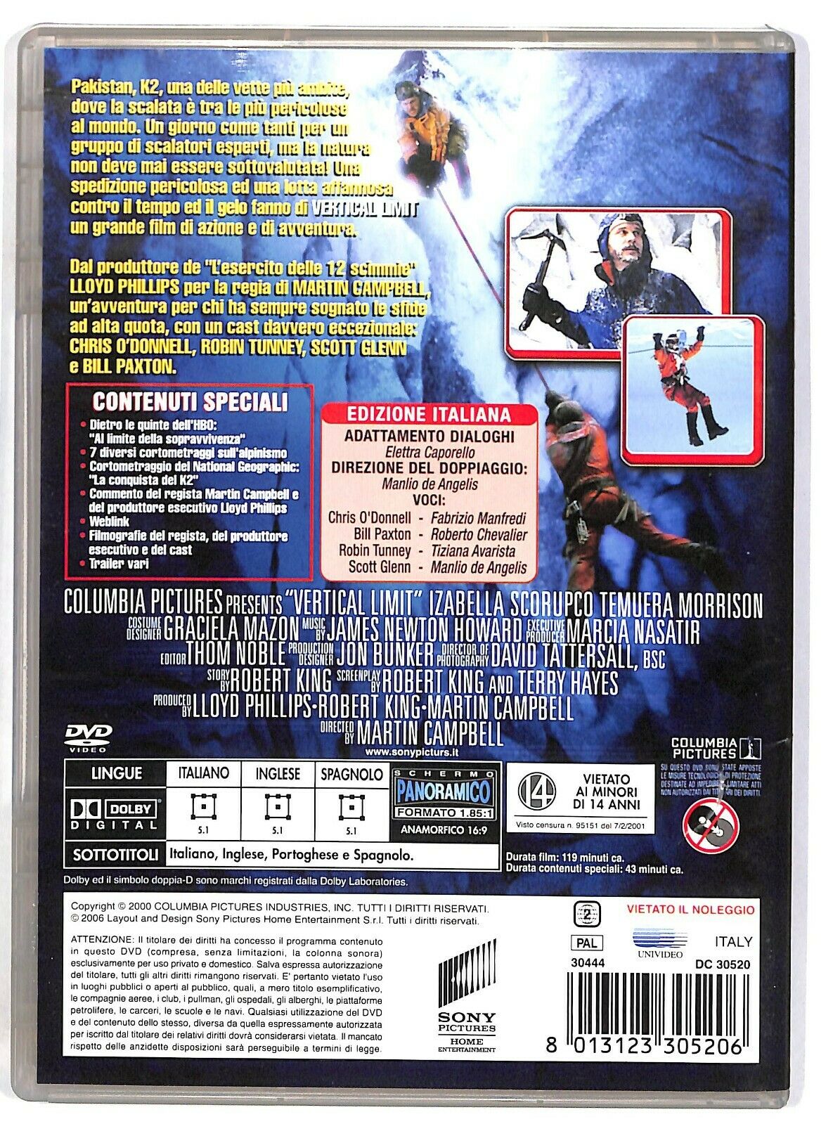 EBOND Vertical Limit DVD D577809