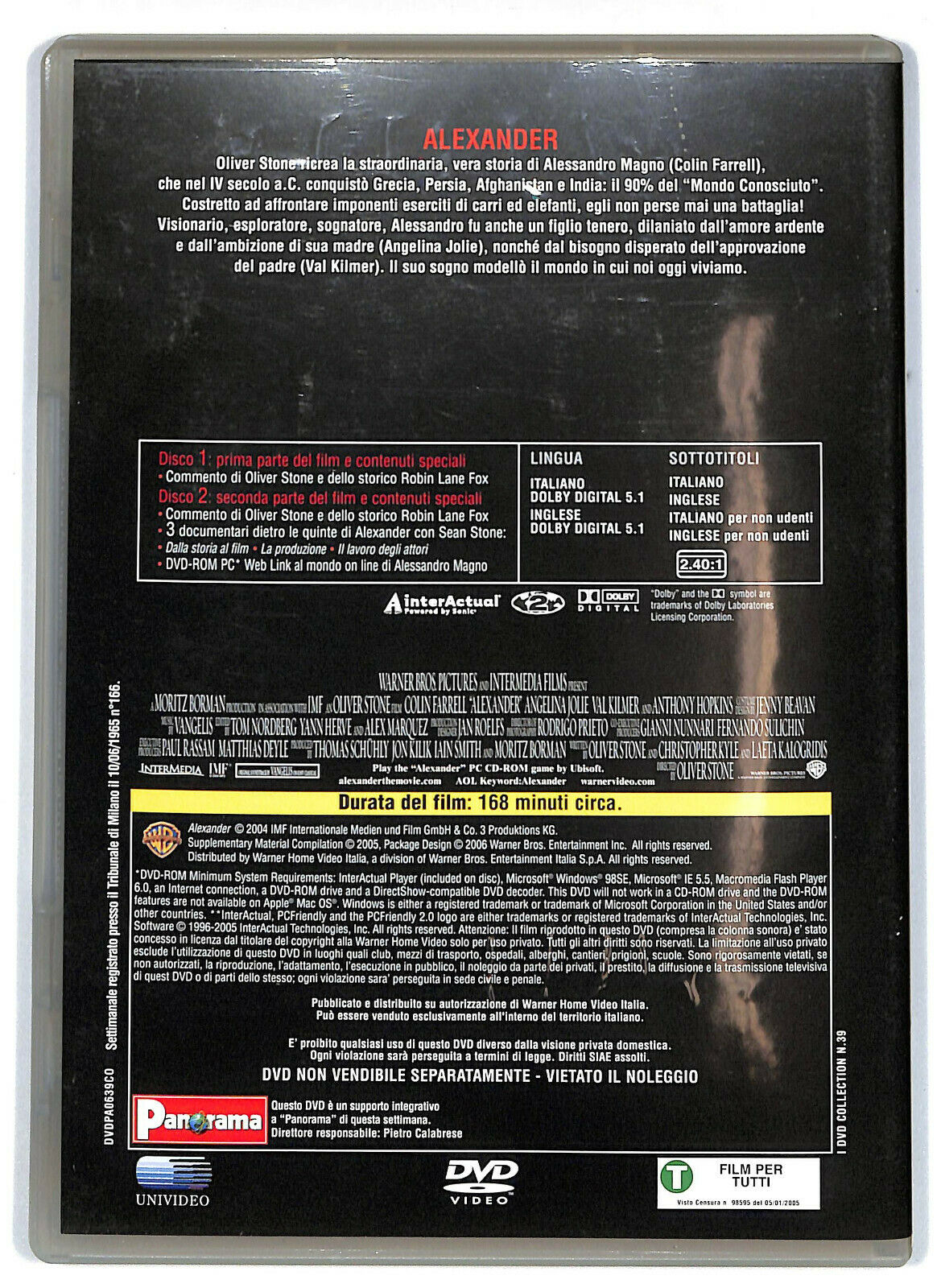 EBOND Alexander   DVD Editoriale D578053