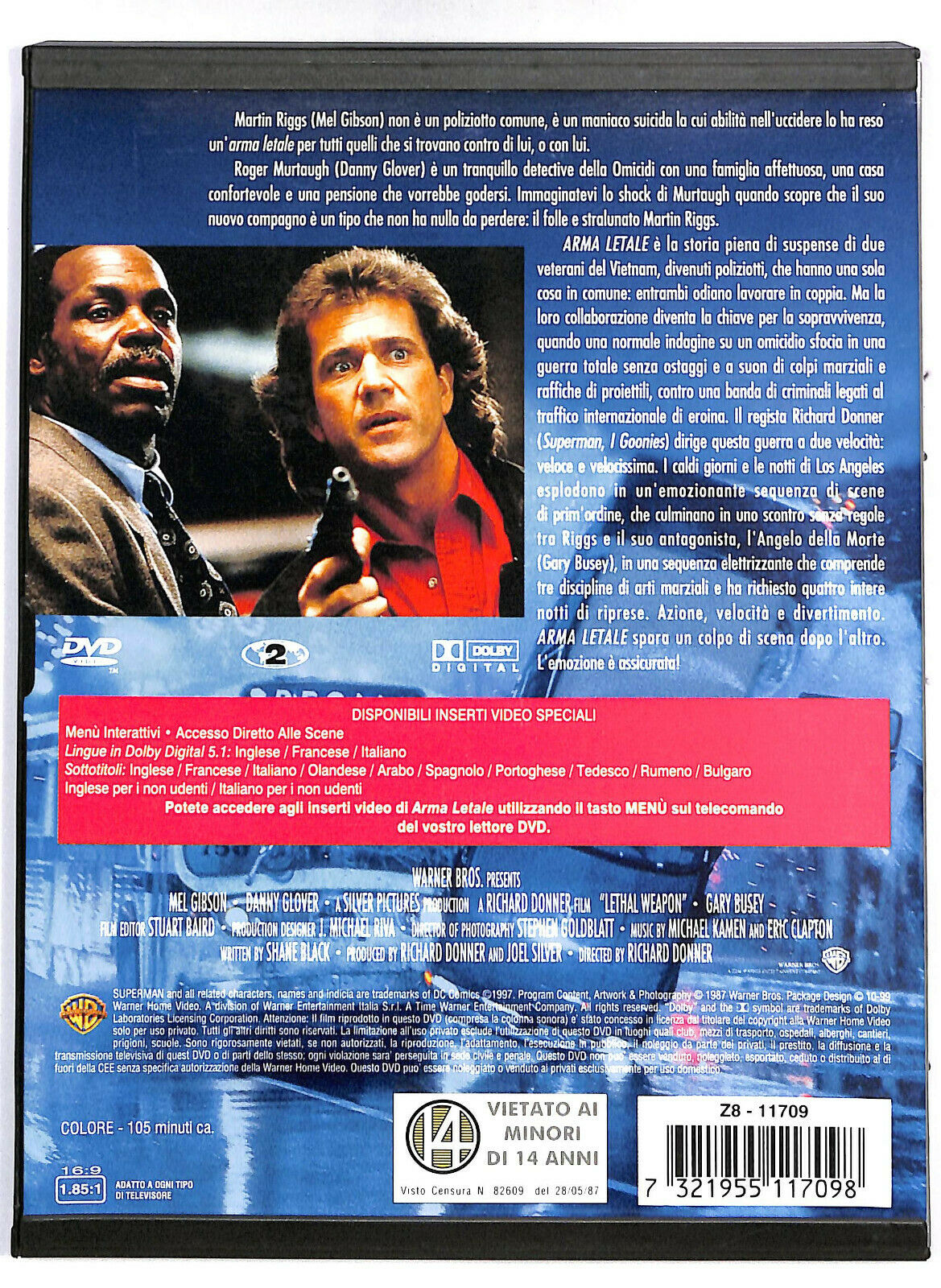 EBOND Arma Letale DVD Snapper D578239