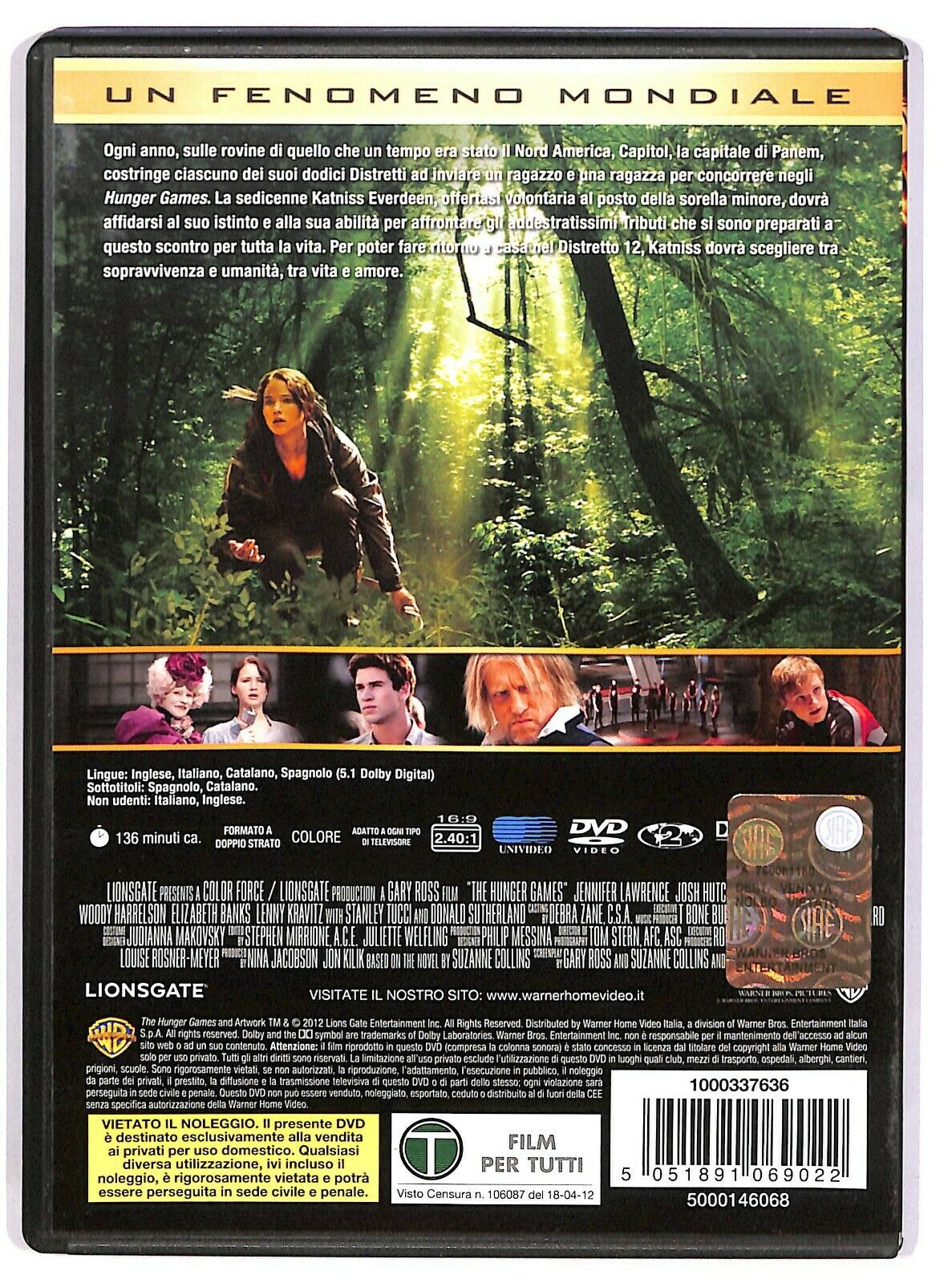 EBOND Hunger Games DVD D578316