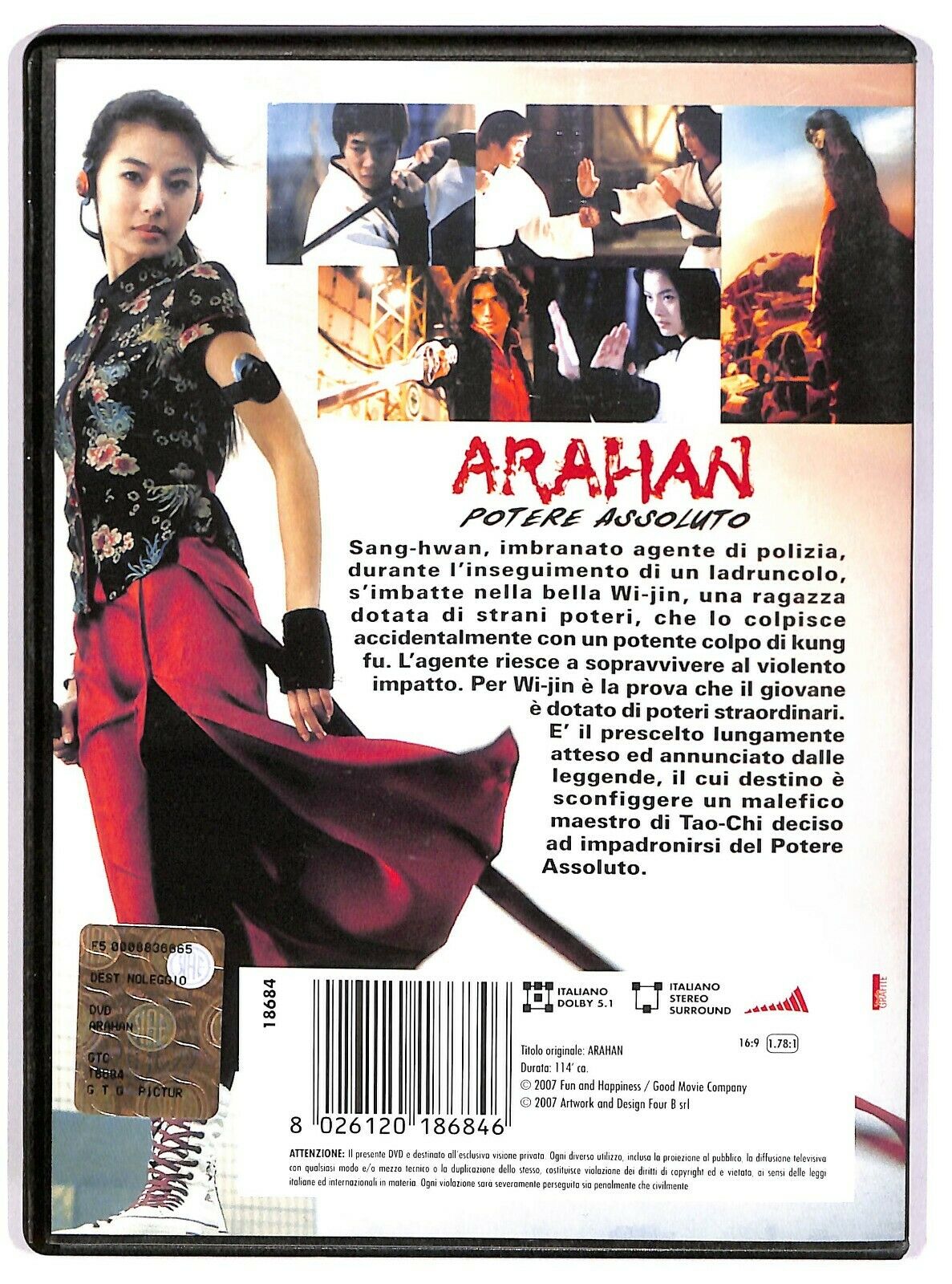 EBOND Arahan - Potere Assoluto DVD Ex Noleggio D578318