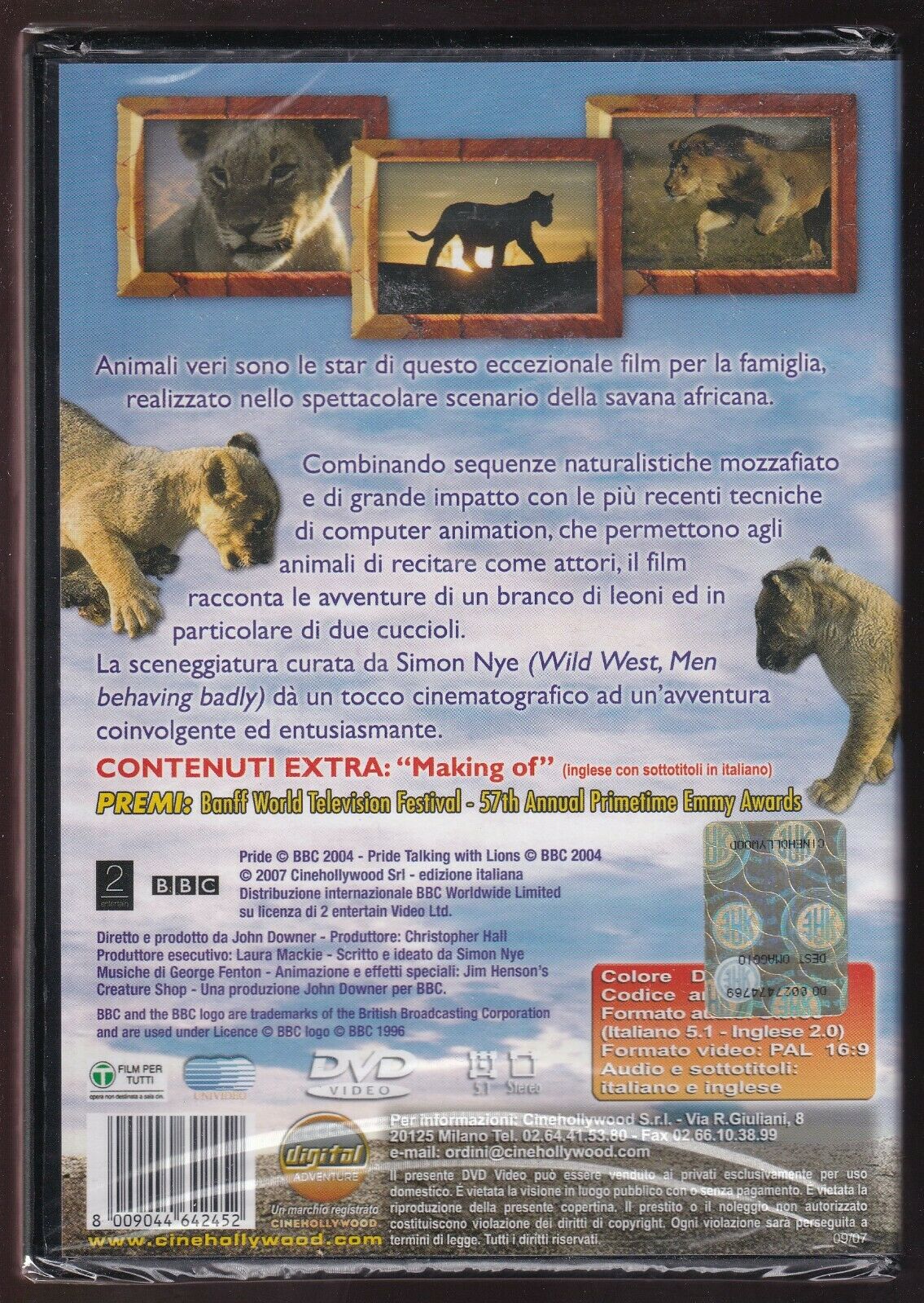 EBOND  Due Cuccioli Nella Savana DVD D578503