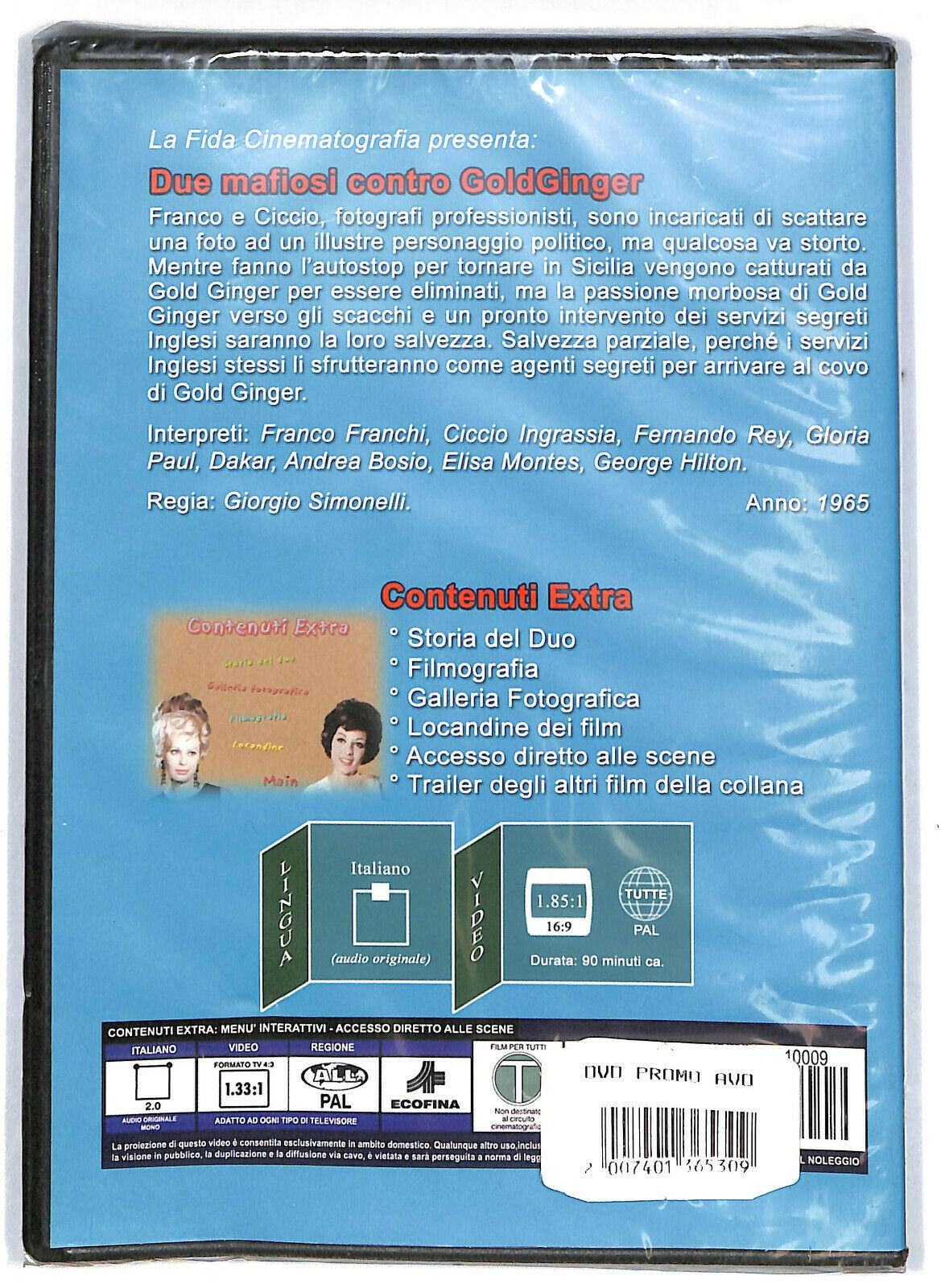 EBOND  Due Mafiosi Contro Goldginger DVD D578649
