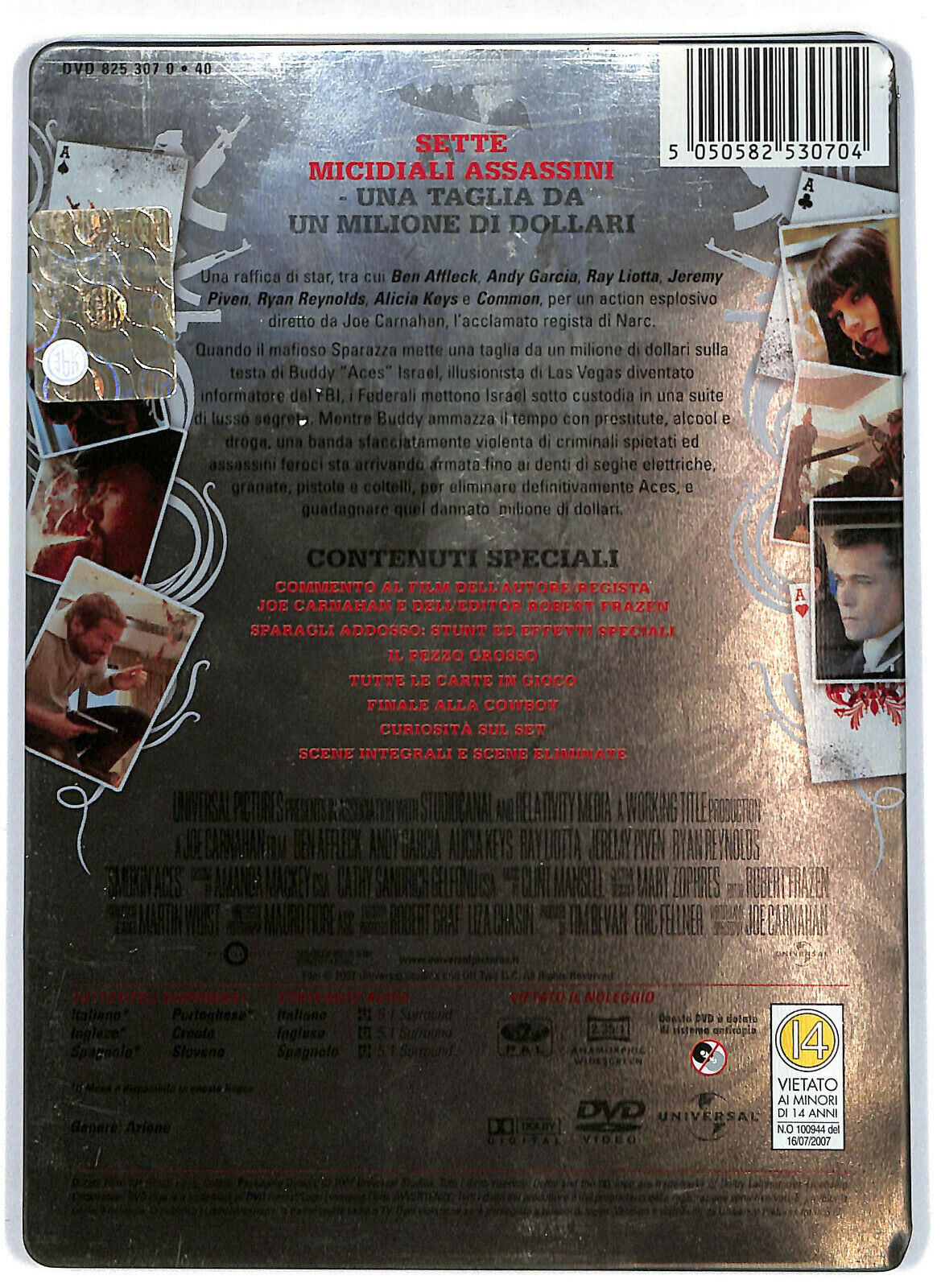 EBOND Smokin' Aces DVD Steelbook D578656