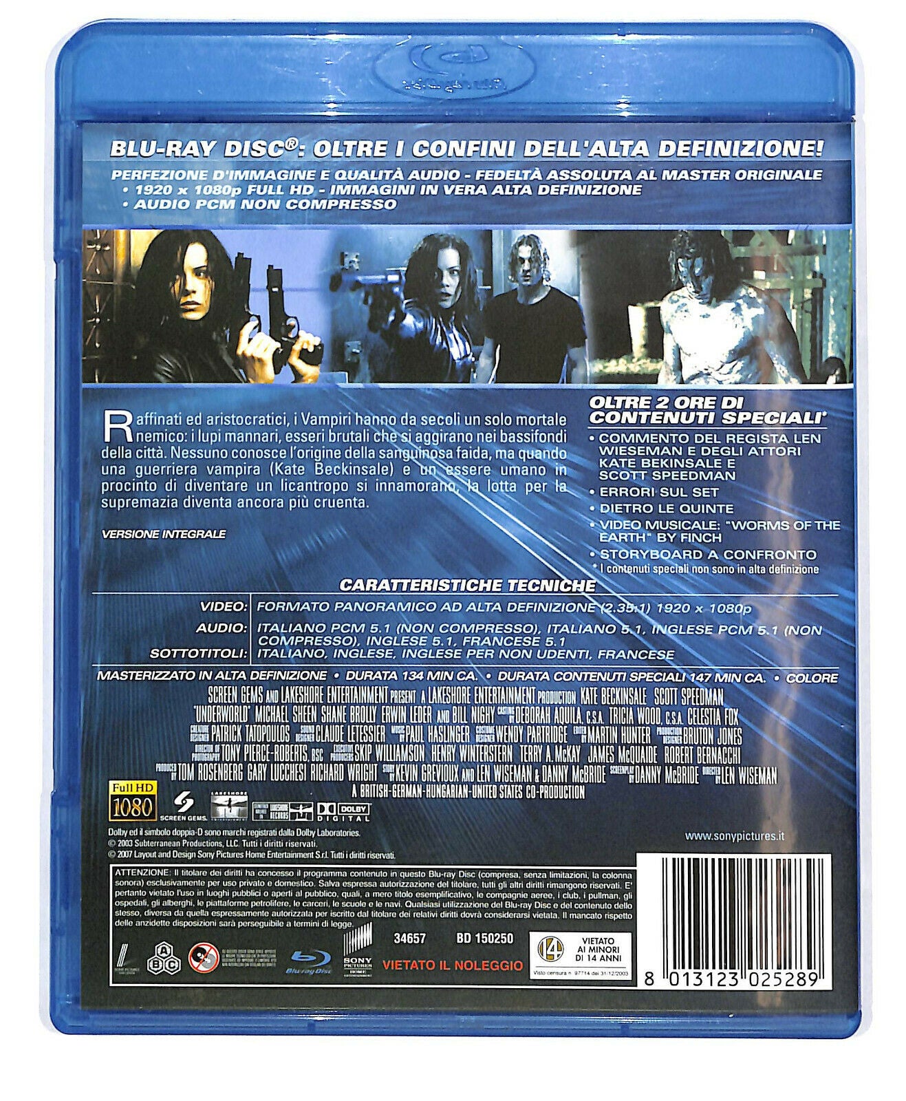 EBOND  Underworld-il Risveglio BLURAY D579539