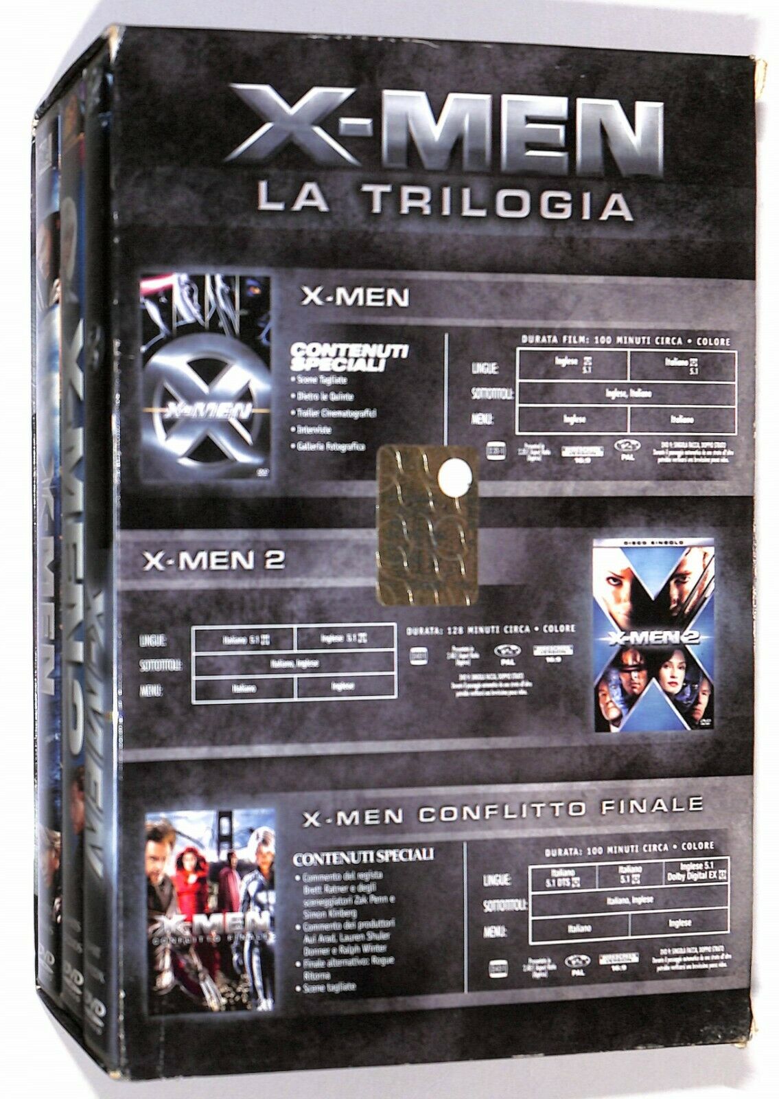 EBOND X-men. La Trilogia (3 DVD) D579741
