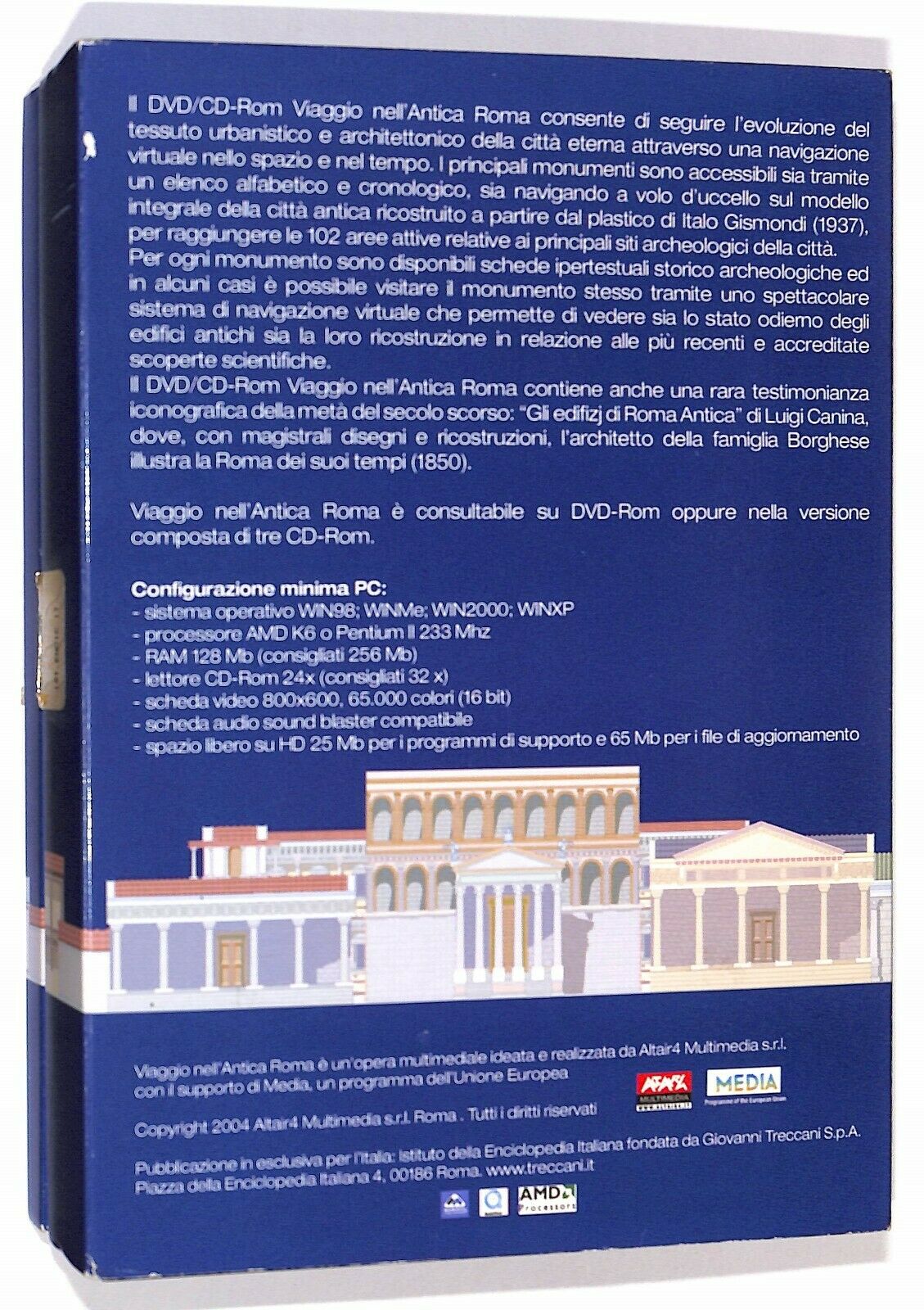 EBOND Viaggio Nell'antica Roma La Visita Virtuale Della Citta CD DVD-rom D579759