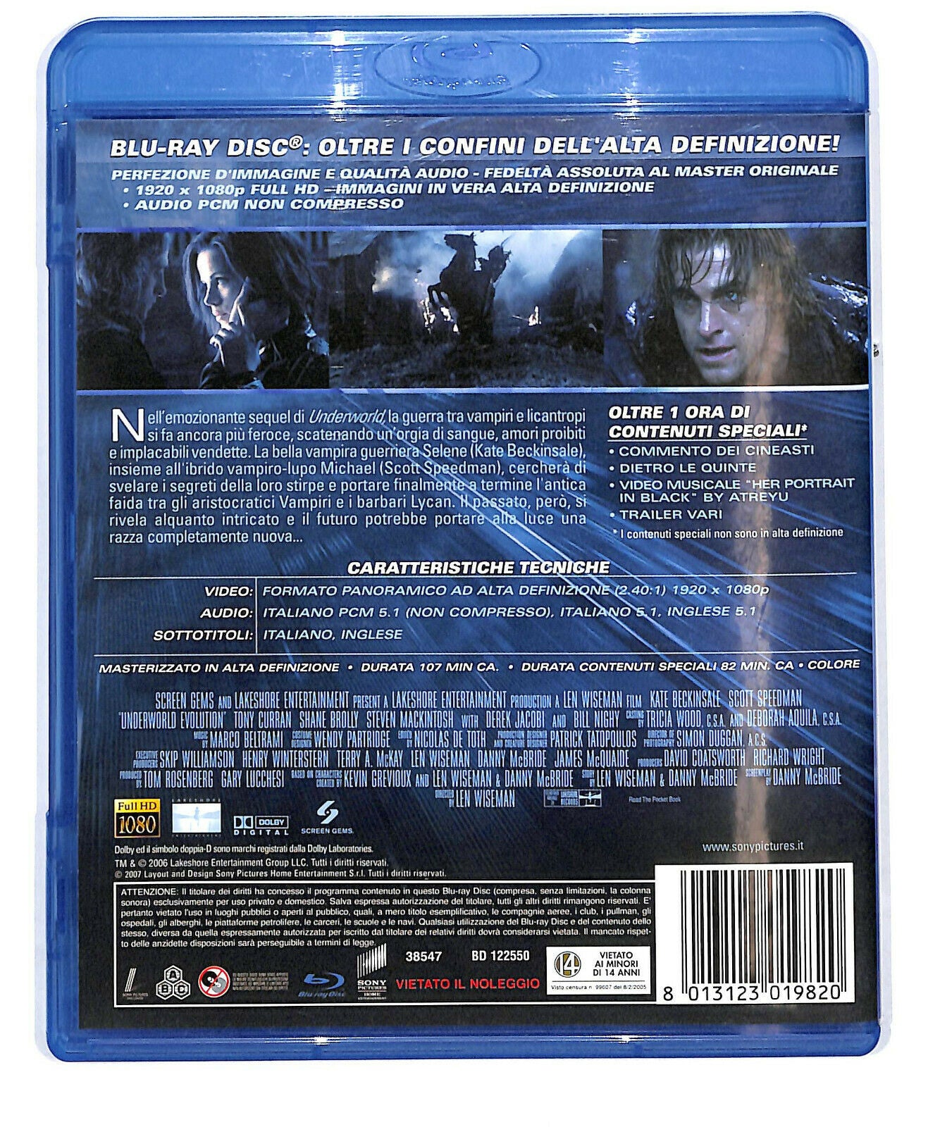 EBOND  Underworld:evolution BLURAY D579816