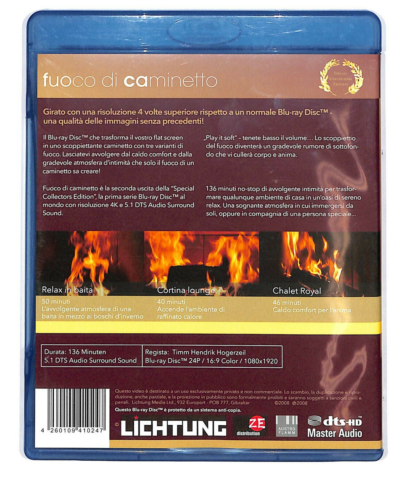 EBOND Fuoco Di Caminetto BLURAY D579854