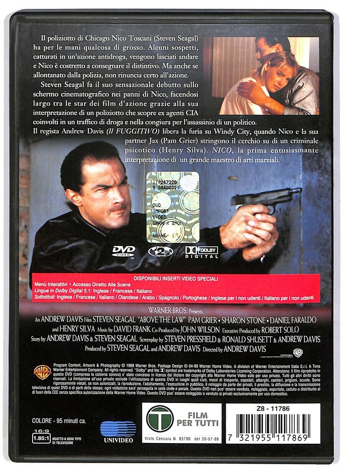 EBOND Nico Con Steven Seagal DVD D580055