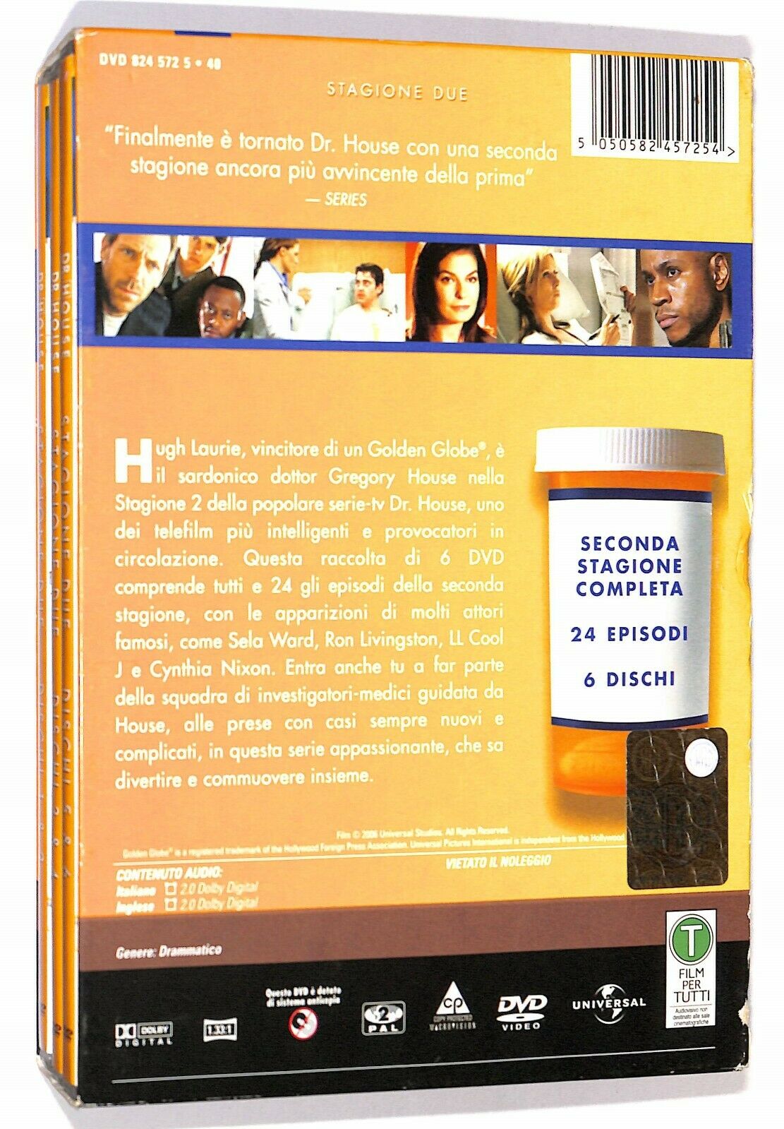 EBOND Dr. House. Medical Division. Stagione 2 (6 DVD) D580146