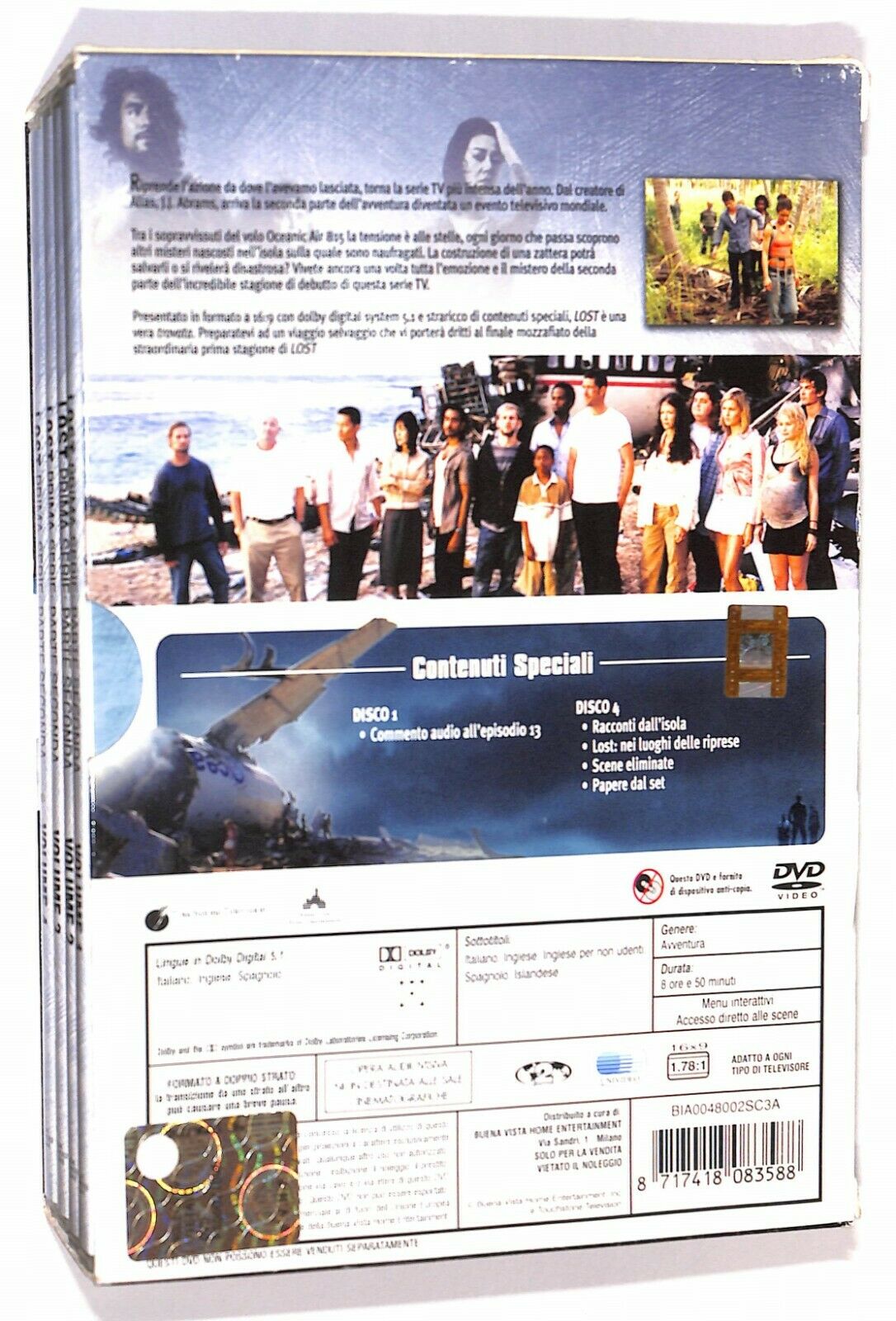 EBOND Lost Stagione 1 Vol.2 (4 DVD) D580152