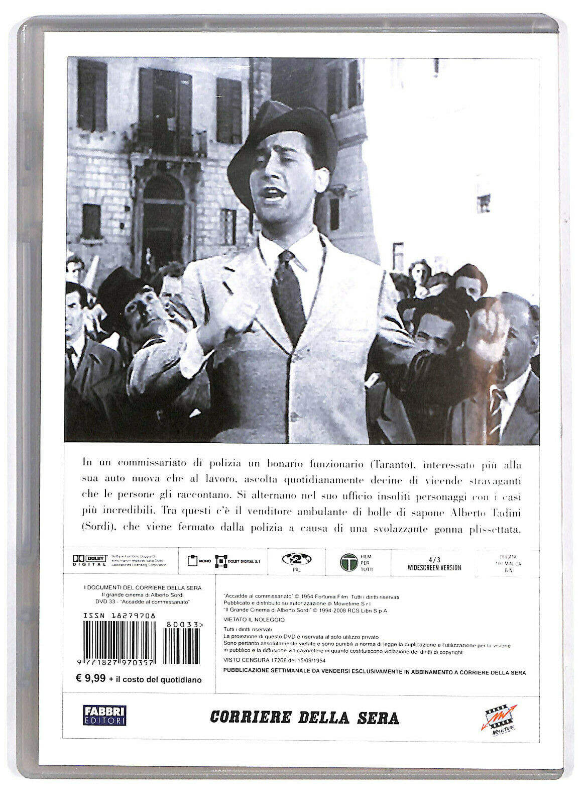 EBOND Alberto Sordi -  Accadde Al Commissariato DVD Editoriale D580227
