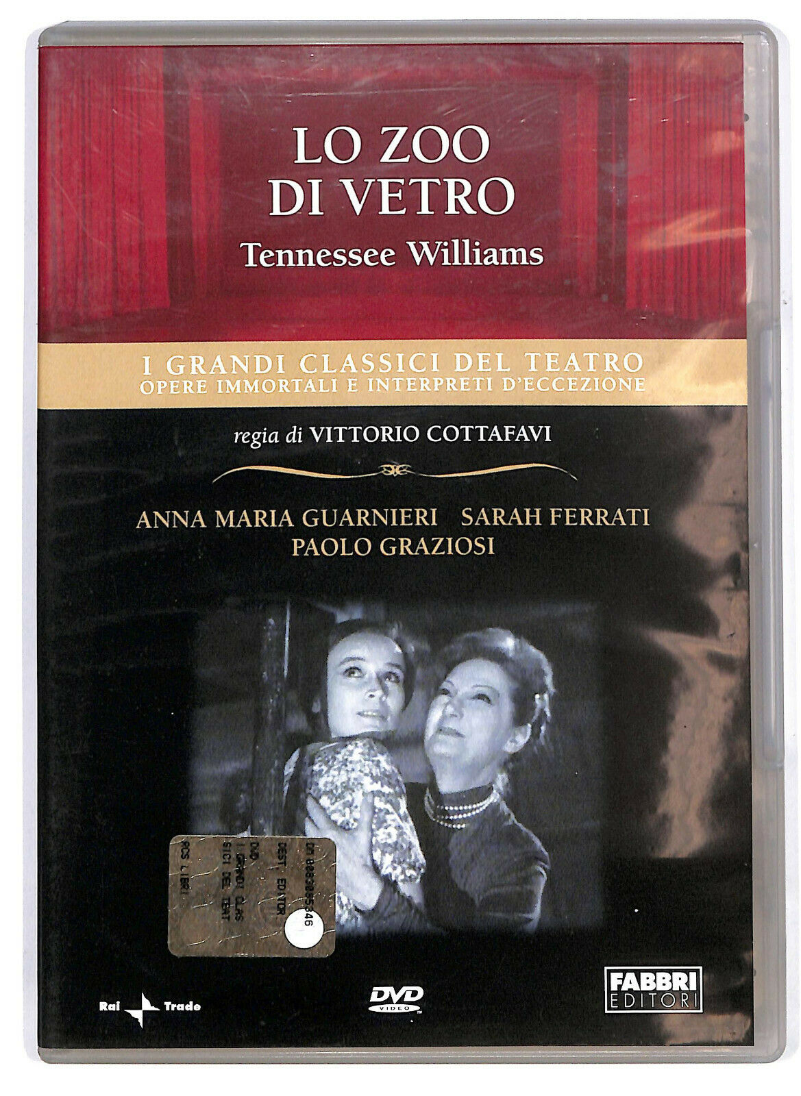 EBOND  Lo Zoo Di Vetro - Tennessee Williams  DVD Editoriale D580237